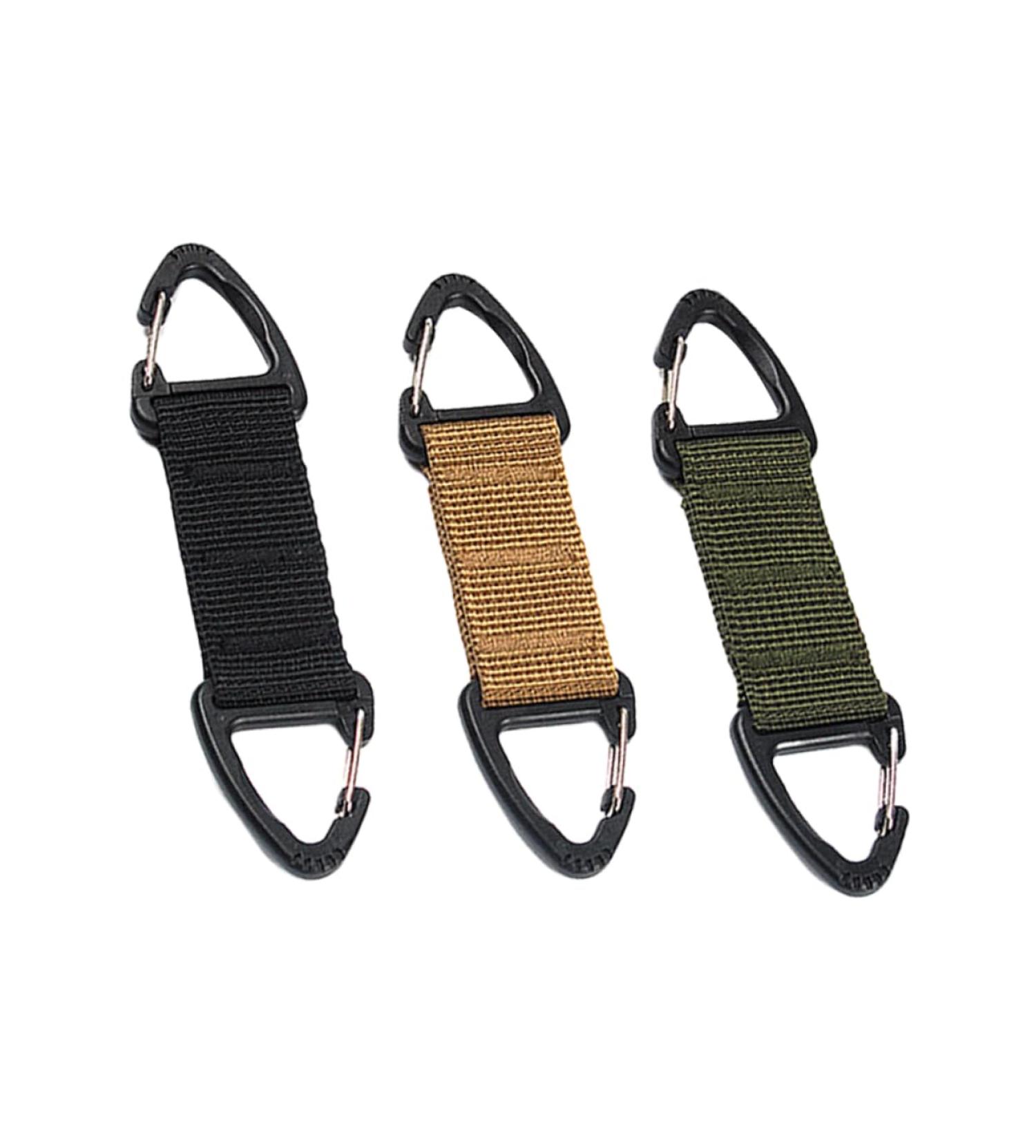 Clispeed 3ST Face Mask Hook Outdoor Key Holder & Rucksack Buckle Multifunctional Accessories (11.5x2.5cm) - Shop Now for International Shipping - Buy Online on GoSupps.com