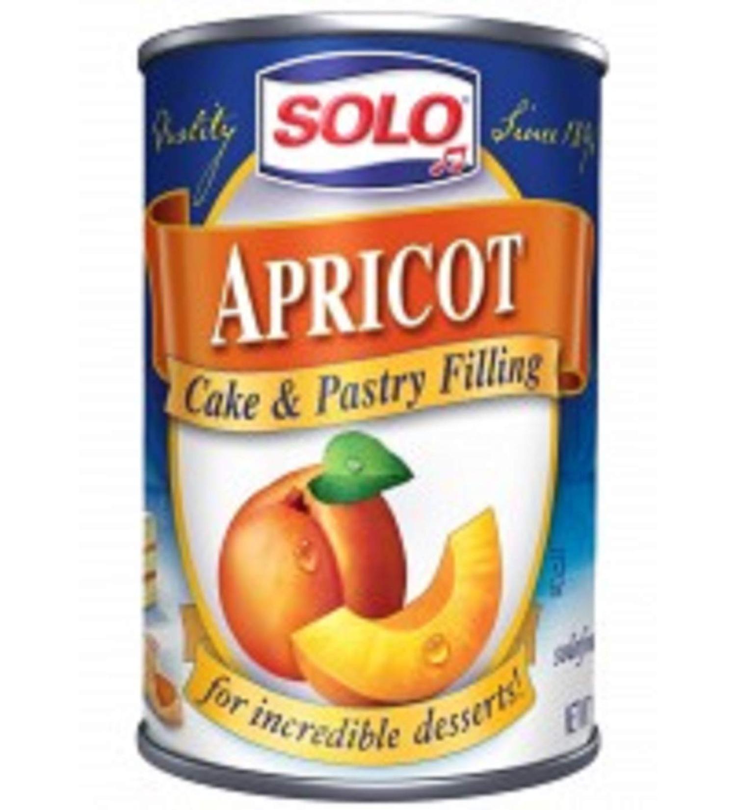 Solo Cake & Pastry Filling Apricot - 12 oz