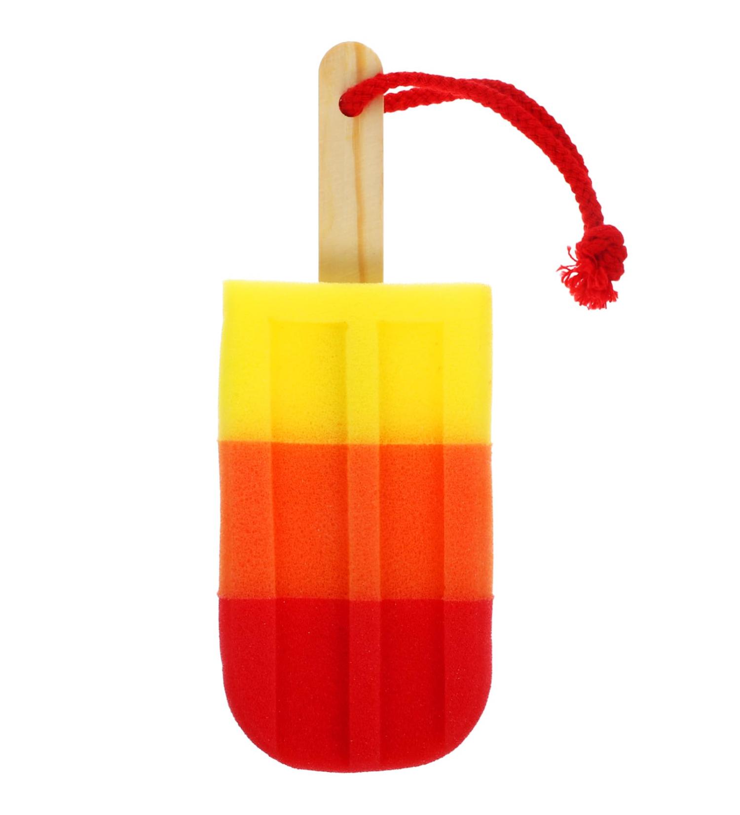 FRCOLOR Ice Cream Shaped Bath Shower Sponge - Exfoliating Body Scrubber for Kids & Women | International Shipping - Buy Online on GoSupps.com