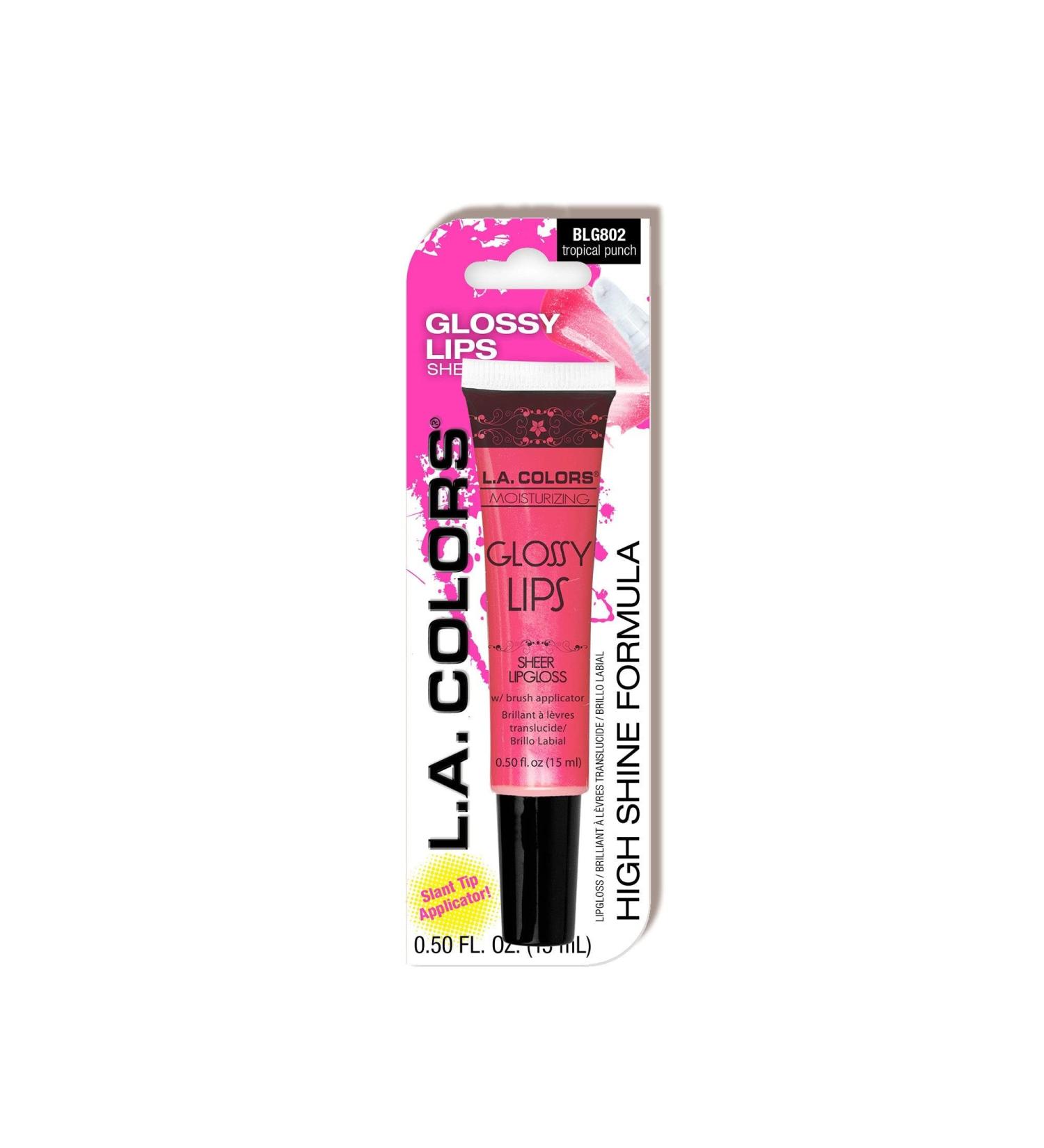 Glossy Lips Sheer Lipgloss (carded) BLG802 Tropical Punch