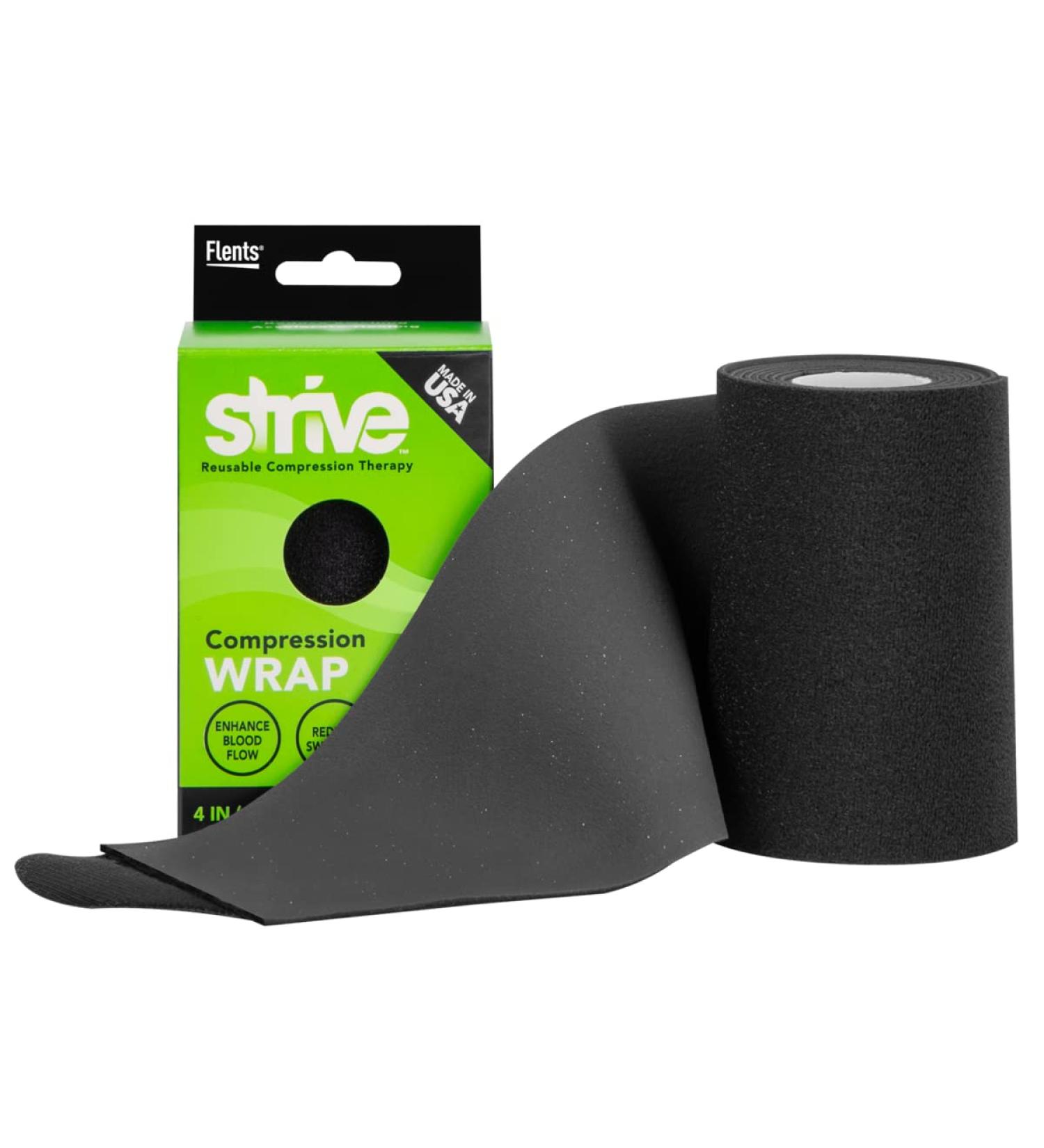 STRIVE Infrared Therapy Wrap 4x60 for Wrist, Arm, Leg, Ankle, Elbow | Enhances Blood Flow, Reduces Swelling, Accelerates Healing | Made in USA - Buy Online on GoSupps.com