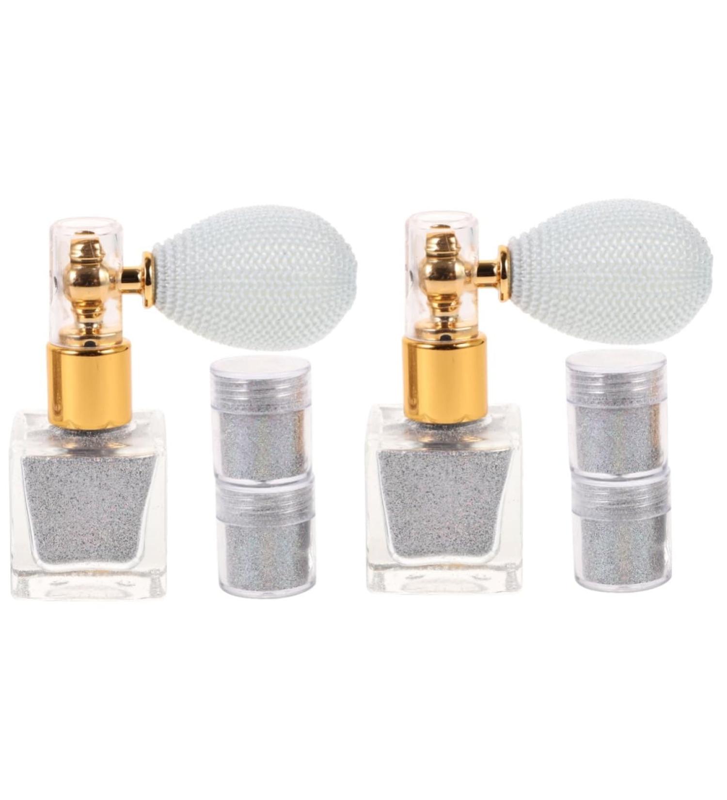 Beavorty 2 Sets Glitter Powder Face Paint Makeup Glitter Gloss Powder Spray Glitter Spray for Hair Body Flash As Shown 1x2pcs 7.4X6.8CMx2pcs - Buy Online on GoSupps.com