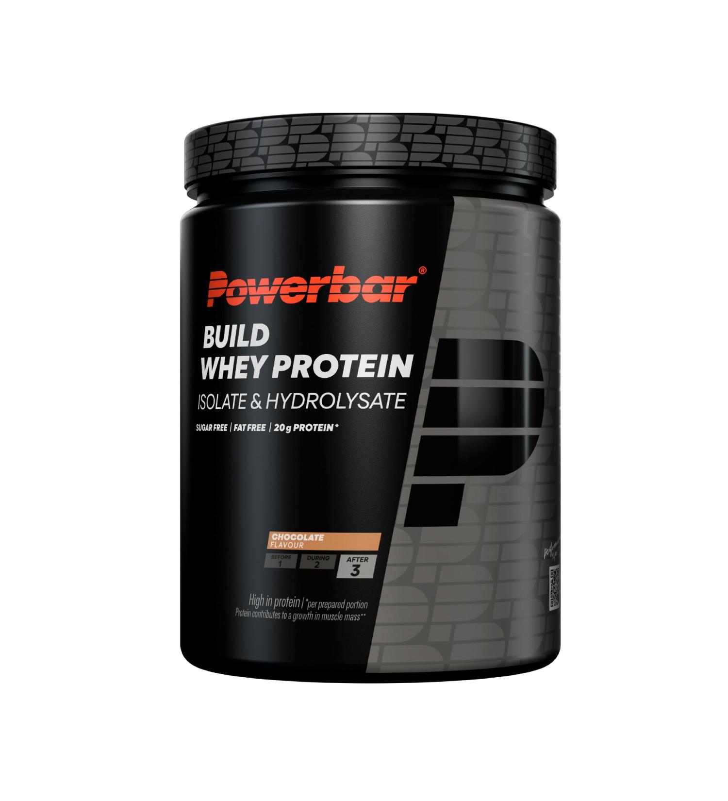  Powerbar Powerbar Black Line - Build Whey Protein - Chocolate - 572 g - Vegetarian protein powder - Buy Online on GoSupps.com