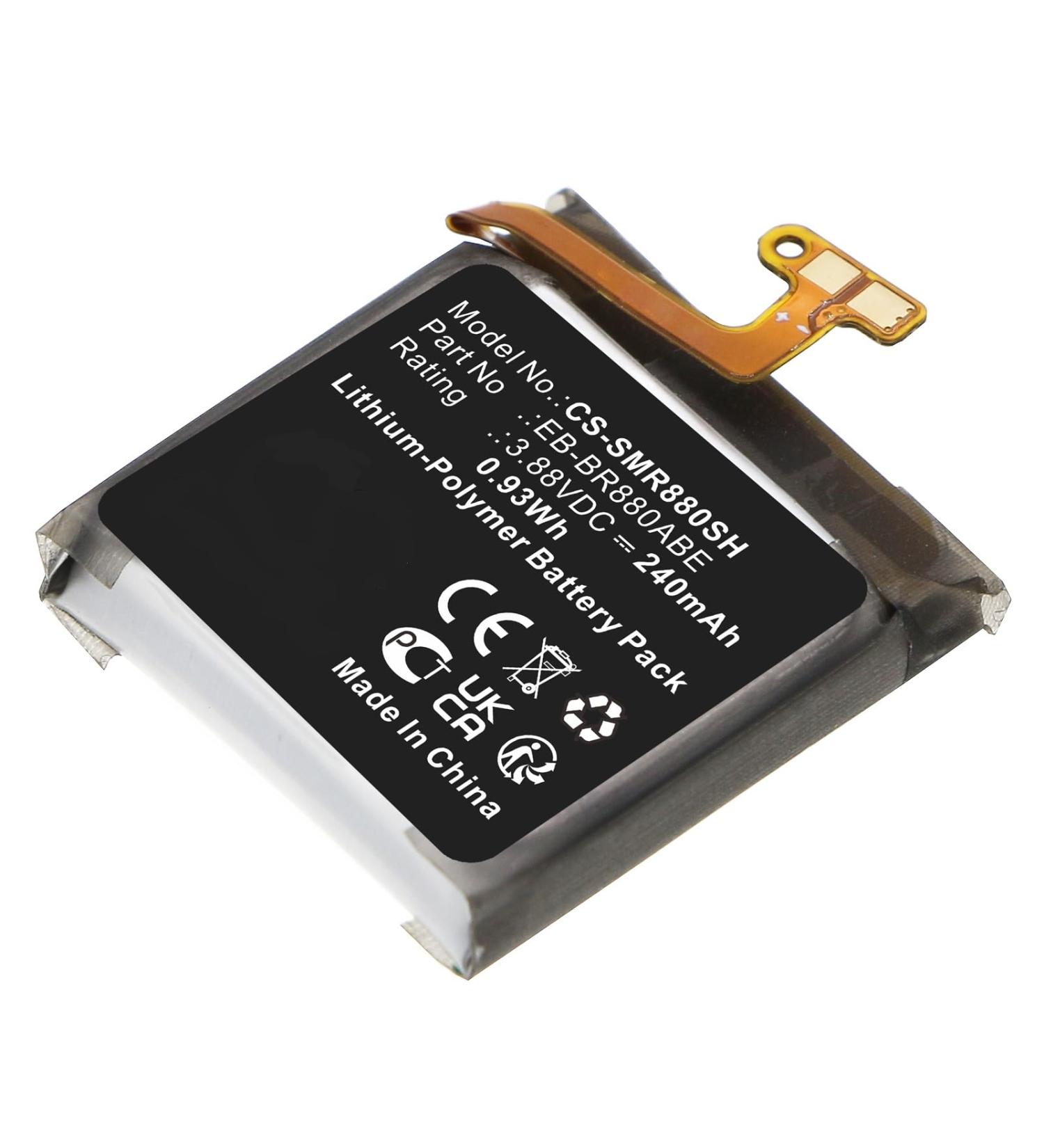 Buy EB-BR860ABY EB-BR880ABY Replacement Battery 240mAh Compatible with SM-R885 SM-R880 - International Shipping Available - Buy Online on GoSupps.com