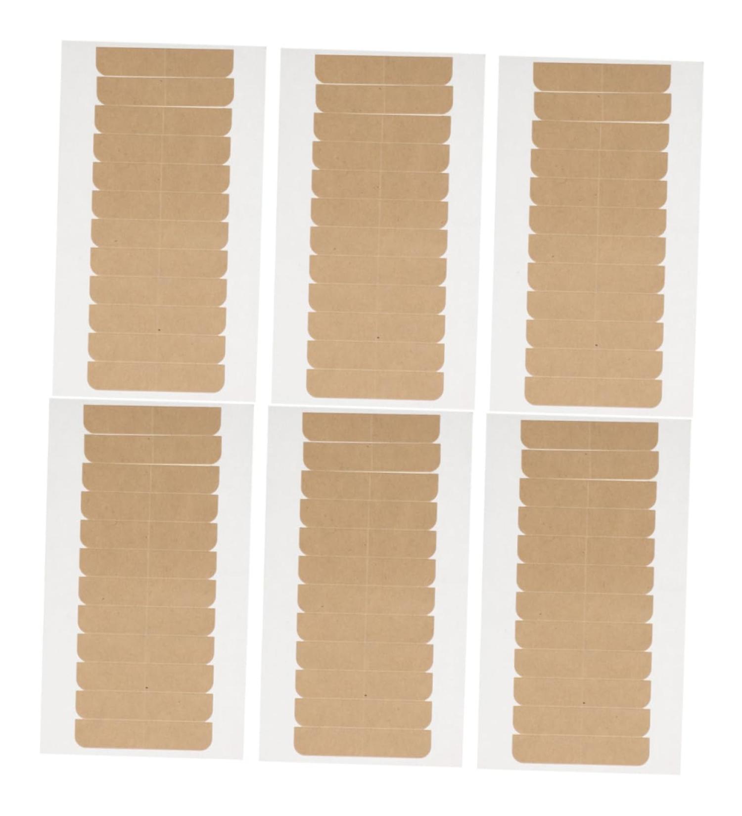 FRCOLOR 6 Sheets Double-sided Tape Wigs Tapes Replacement Hair Extension Replacement Tape Hair Tape Extension Tape Replacement Hair Ribbons Hair Extensions Tape Bangs Adhesive Extend - Buy Online on GoSupps.com