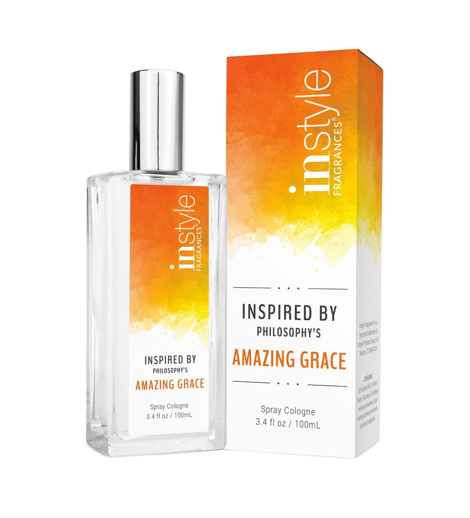 Instyle Fragrances Amazing Grace Inspired Women's Eau de Toilette - 3.4 Fl Oz | Vegan, Paraben & Phthalate Free - Buy Online on GoSupps.com