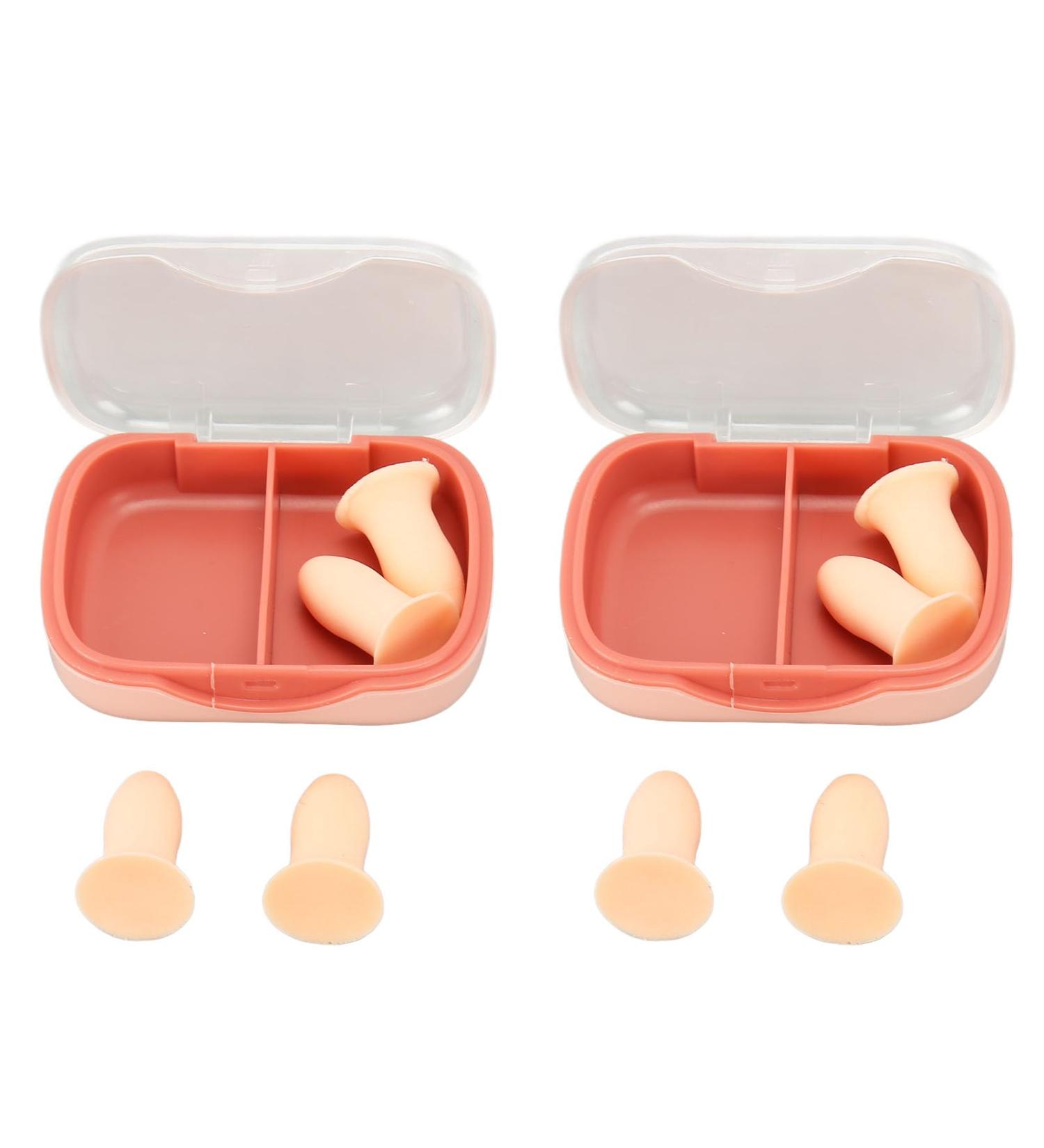 4 Pair Ultra Soft Noise Cancelling Ear Plugs for Sleep Study & Travel - Sound Blocking Sponge Earplugs - Buy Online on GoSupps.com
