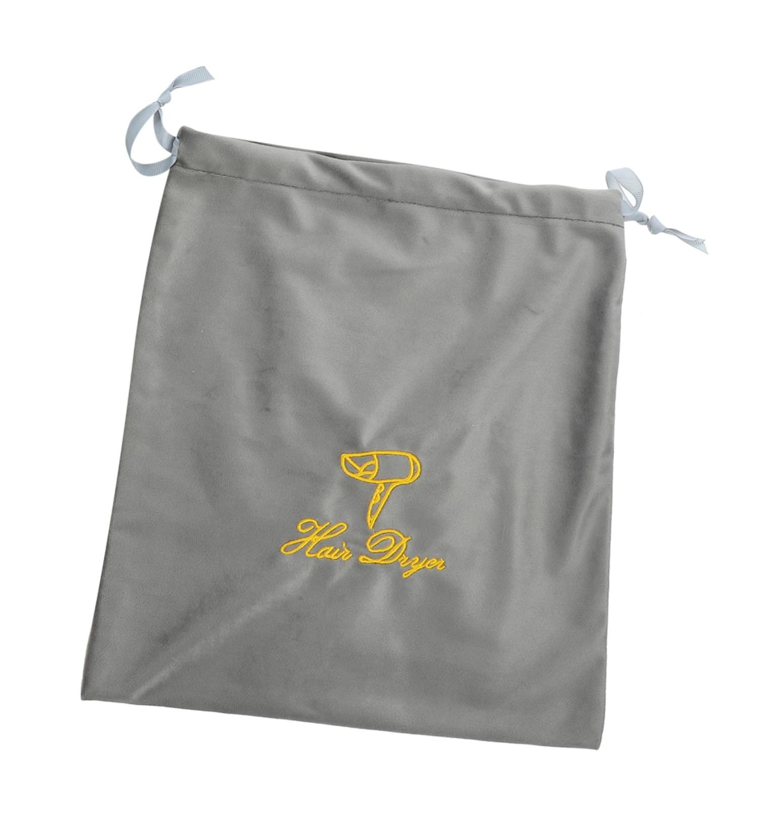 Gogogmee Hair Dryer Attachments Storage Flat Ironing Travel Bag Hair Dryer Bag Drawstring - Buy Online on GoSupps.com