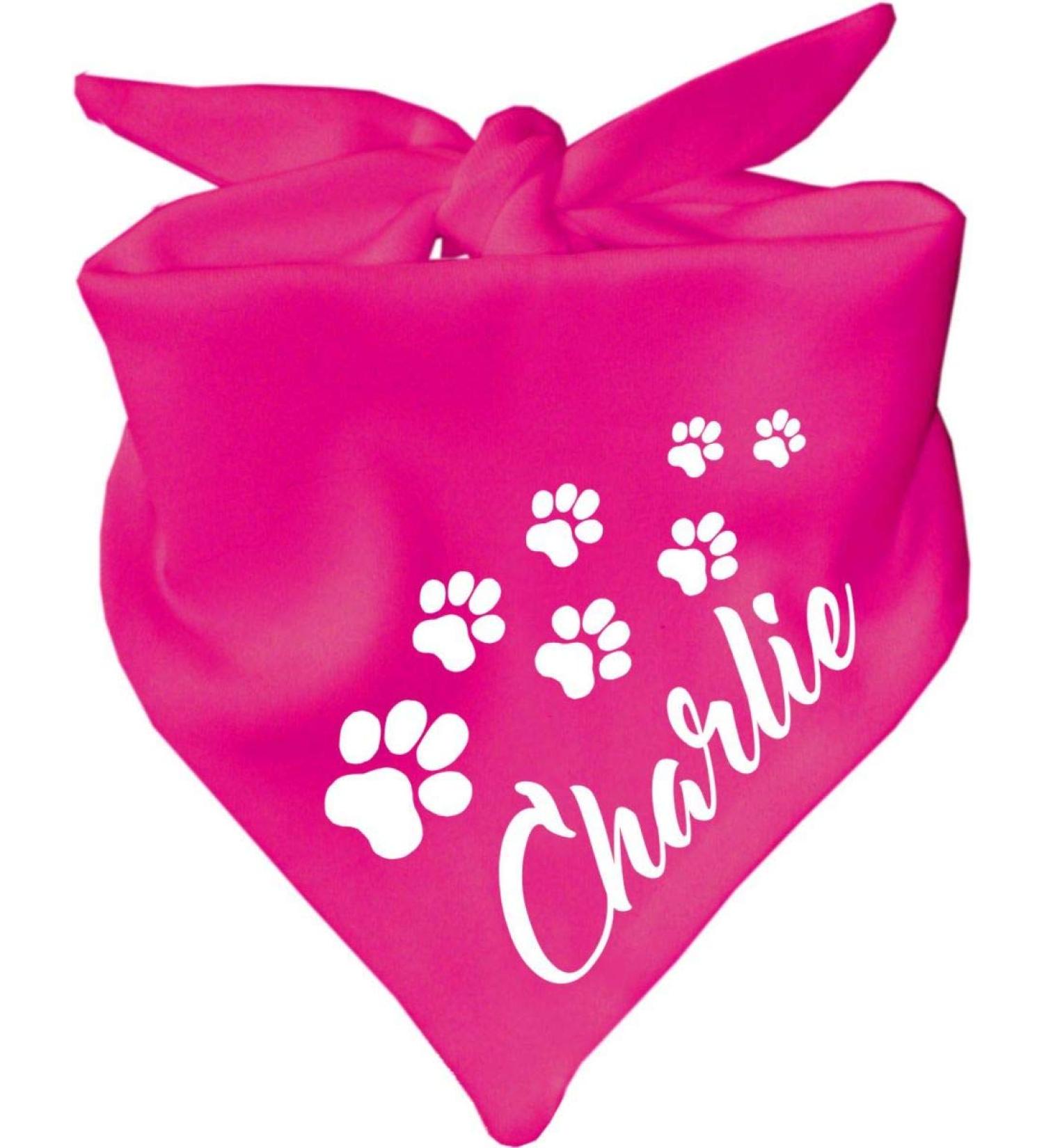 Little Fratz Dog Triangle Scarf - Pink Size 1 (55 cm) | Cute Dog Accessories for International Shipping - Buy Online on GoSupps.com