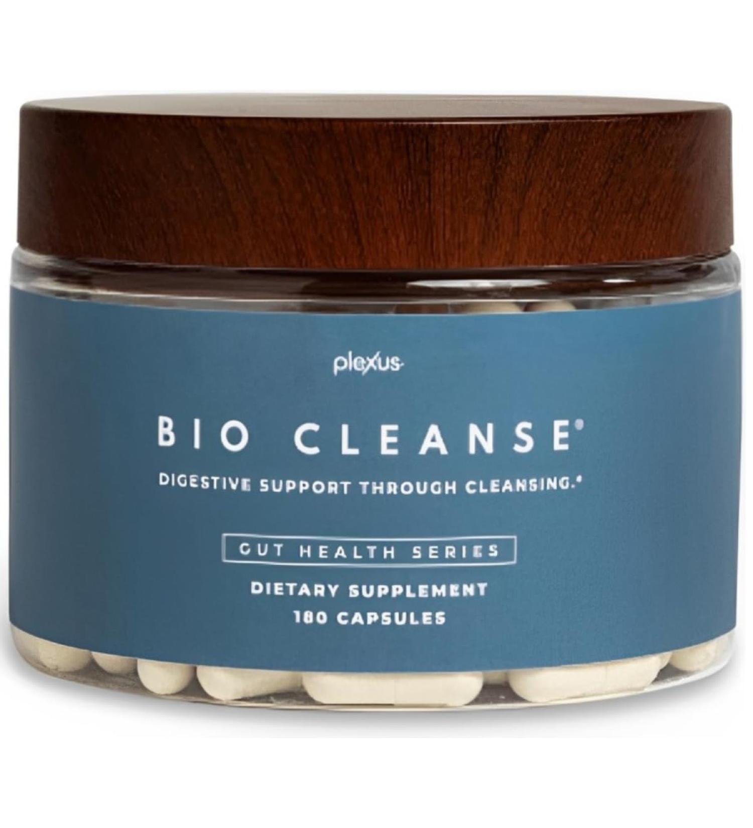 Plexus BioCleanse - Digestive Support Dietary Supplement | 180 Capsules for Effective Cleansing | International Shipping Available - Buy Online on GoSupps.com