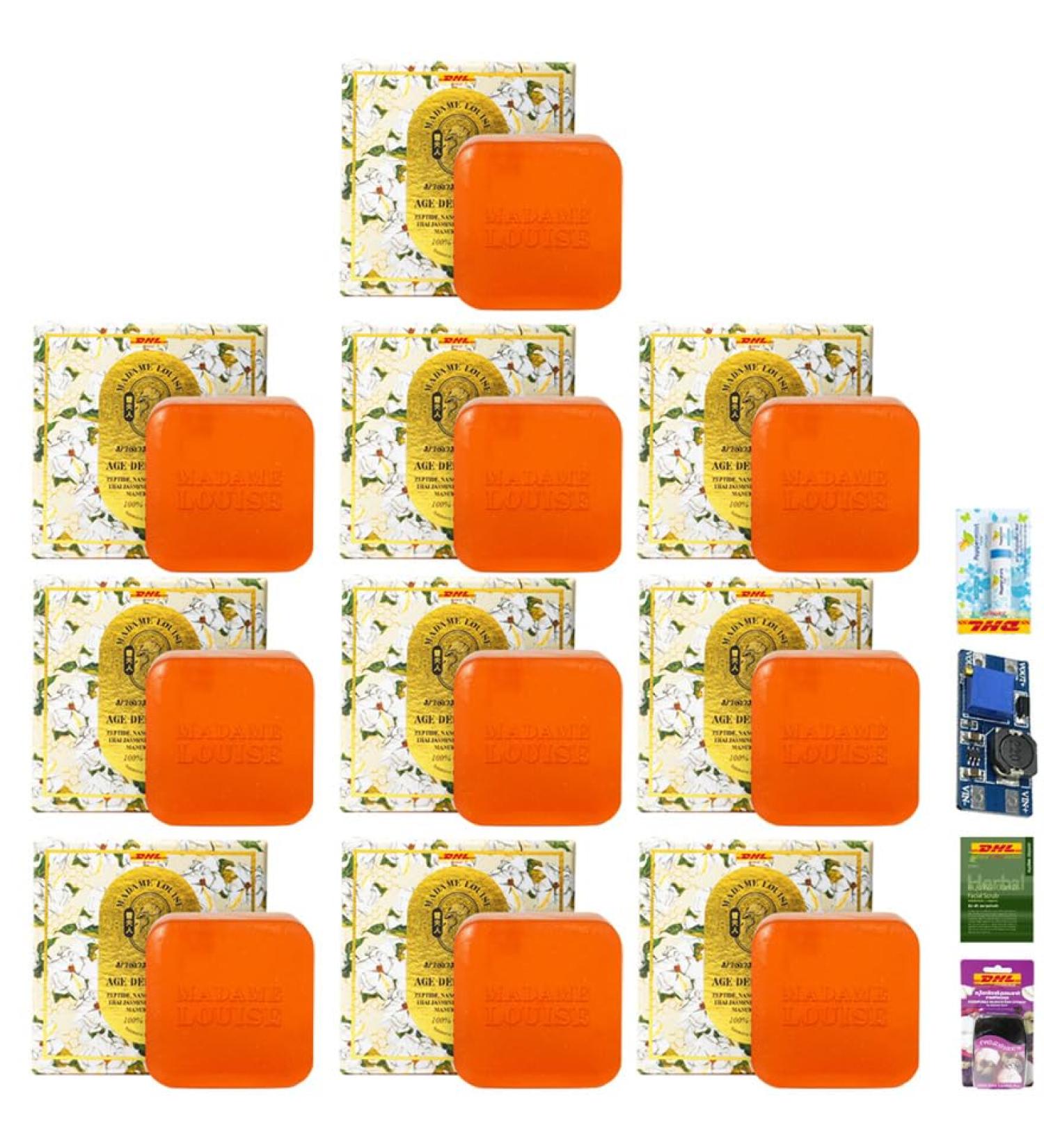 Ultimate DHL Madame Louise Agedefy Soap with Jasmine & Honey - 4.23 Oz Box Set | Free Beauty Gifts at Beautygoodshop - Buy Online on GoSupps.com