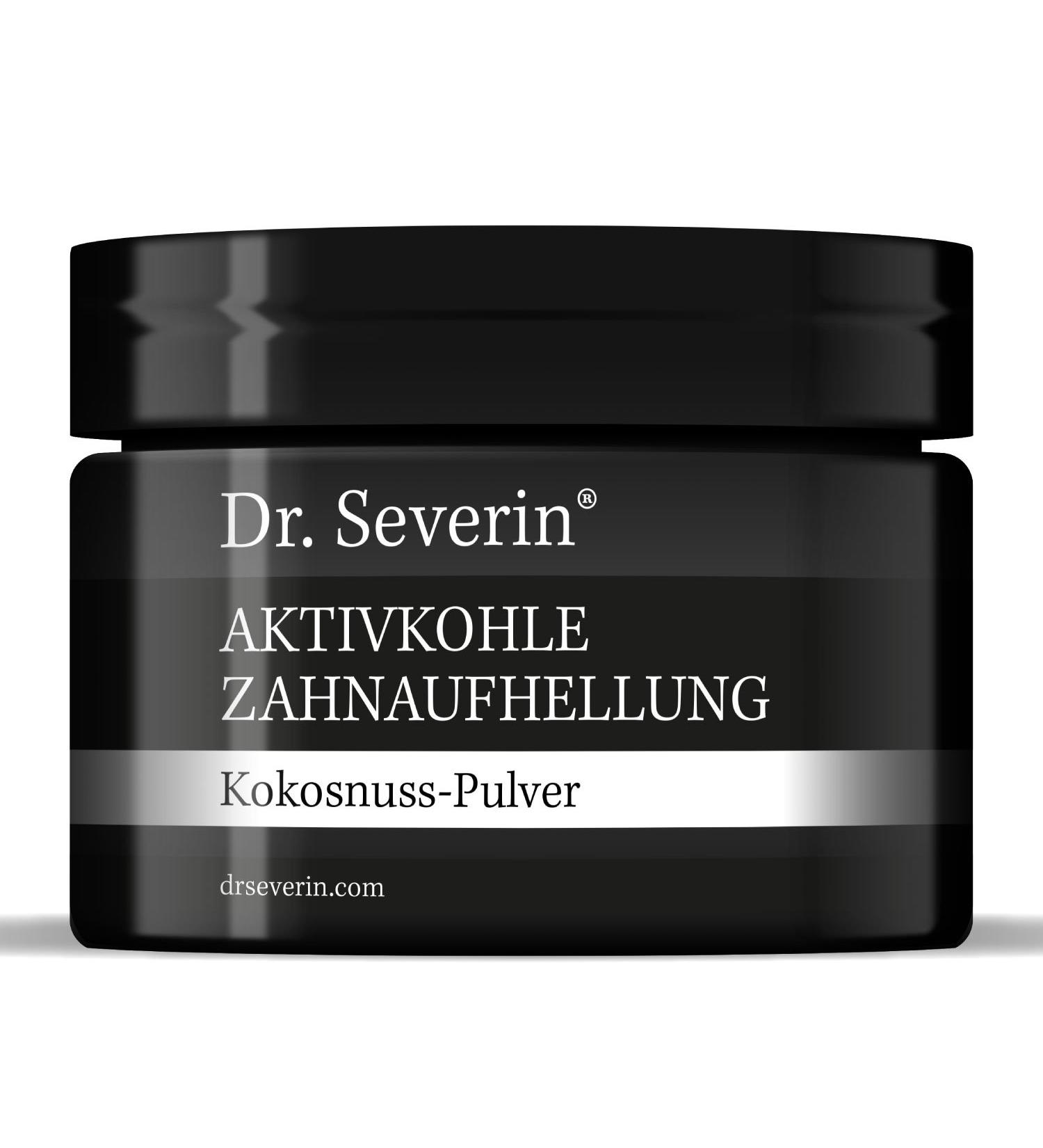 Dr. Severin Activated Carbon Tooth Whitening Coconut Powder | Tooth Bleaching Black Powder | Best German Quality | Effective Teeth Cleaning & Satisfaction Guarantee - Buy Online on GoSupps.com