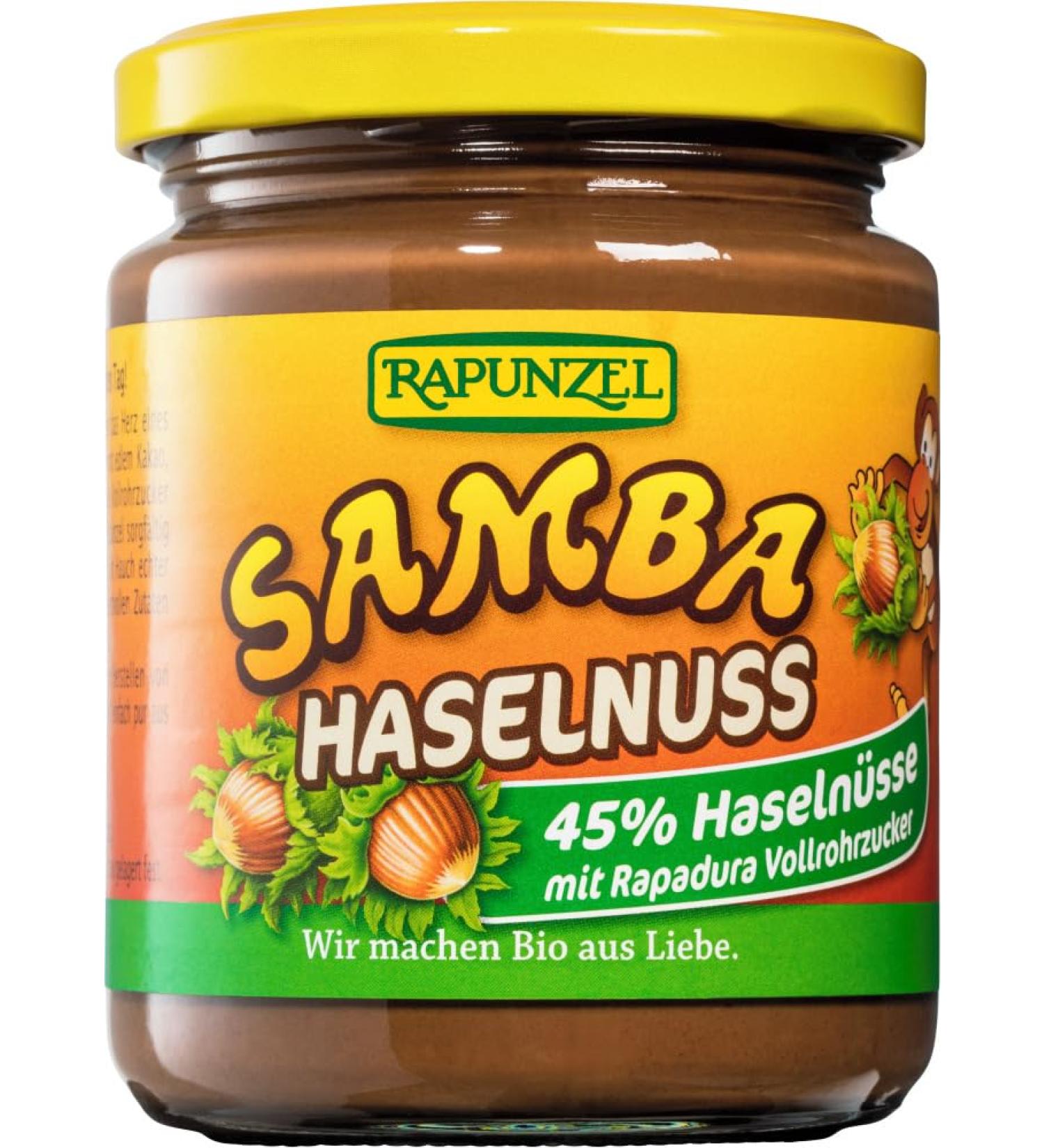 Rapunzel Naturkost Raiponzel Pack of 2 organic Samba hazelnuts 250g