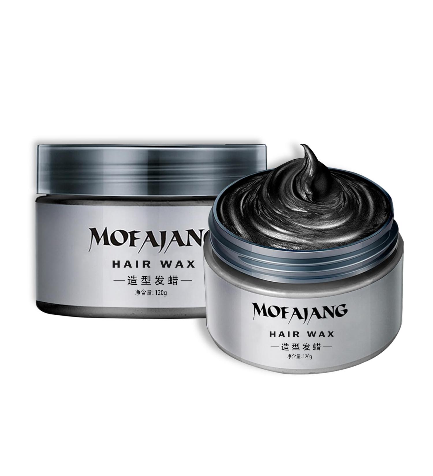 Black Hair Dye Wax - Temporary Washable Color for Parties Cosplay & Daily Use | All Day Hold & Easy Removal - Buy Online on GoSupps.com