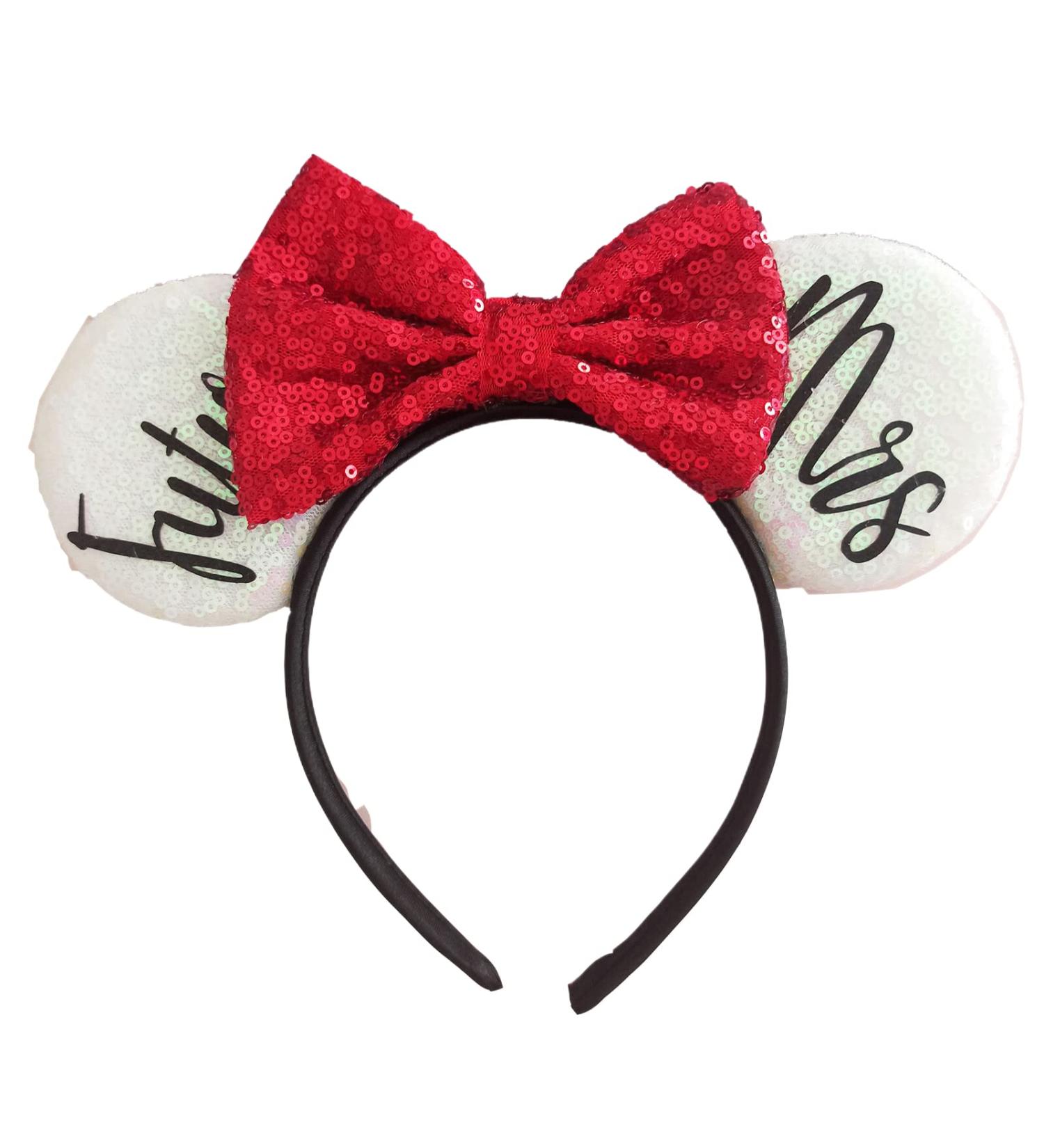 MapleLeaf Bridal Headband with Glitter Bow for Bachelorette & Bridal Parties - Buy Online on GoSupps.com