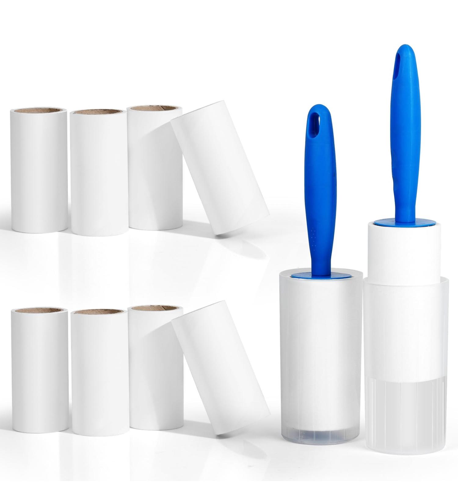 Buy Czemo Lint Roller Set - 10 Rolls & 2 Rollers for Efficient Animal Hair Removal | Best for Clothing Furniture & Car Seats - 60 Adhesive Sheets - Buy Online on GoSupps.com