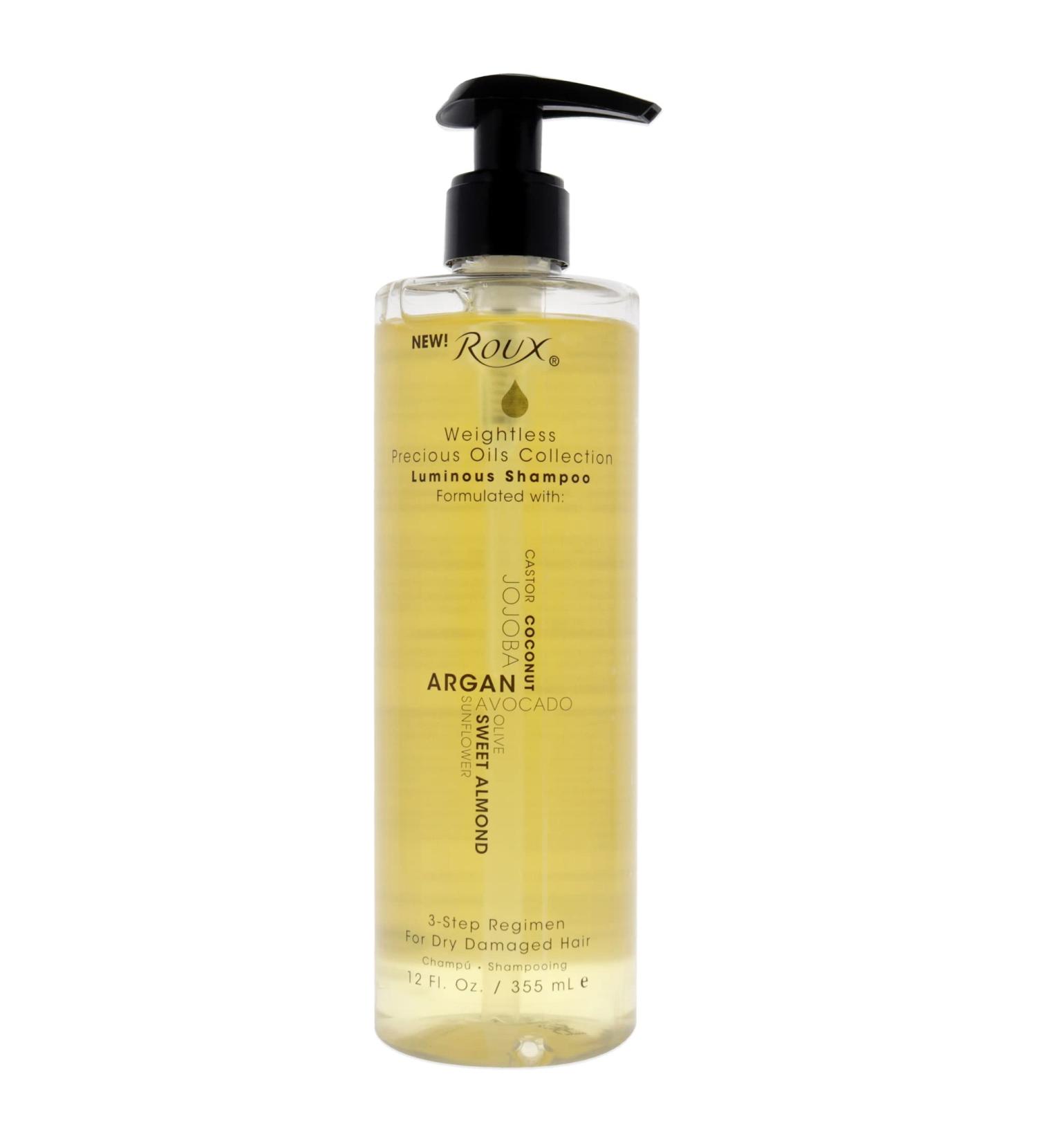 Roux Weightless Precious Oils Luminous Shampoo Shampoo Unisex 12 oz