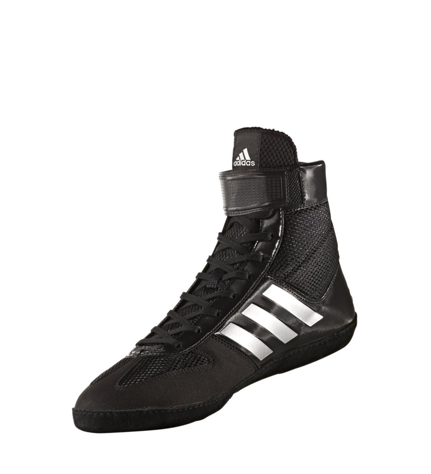 adidas Combat Speed 5 Wrestling Shoes BA8007 - Black/Silver Metallic - Size 13 - Buy Online on GoSupps.com