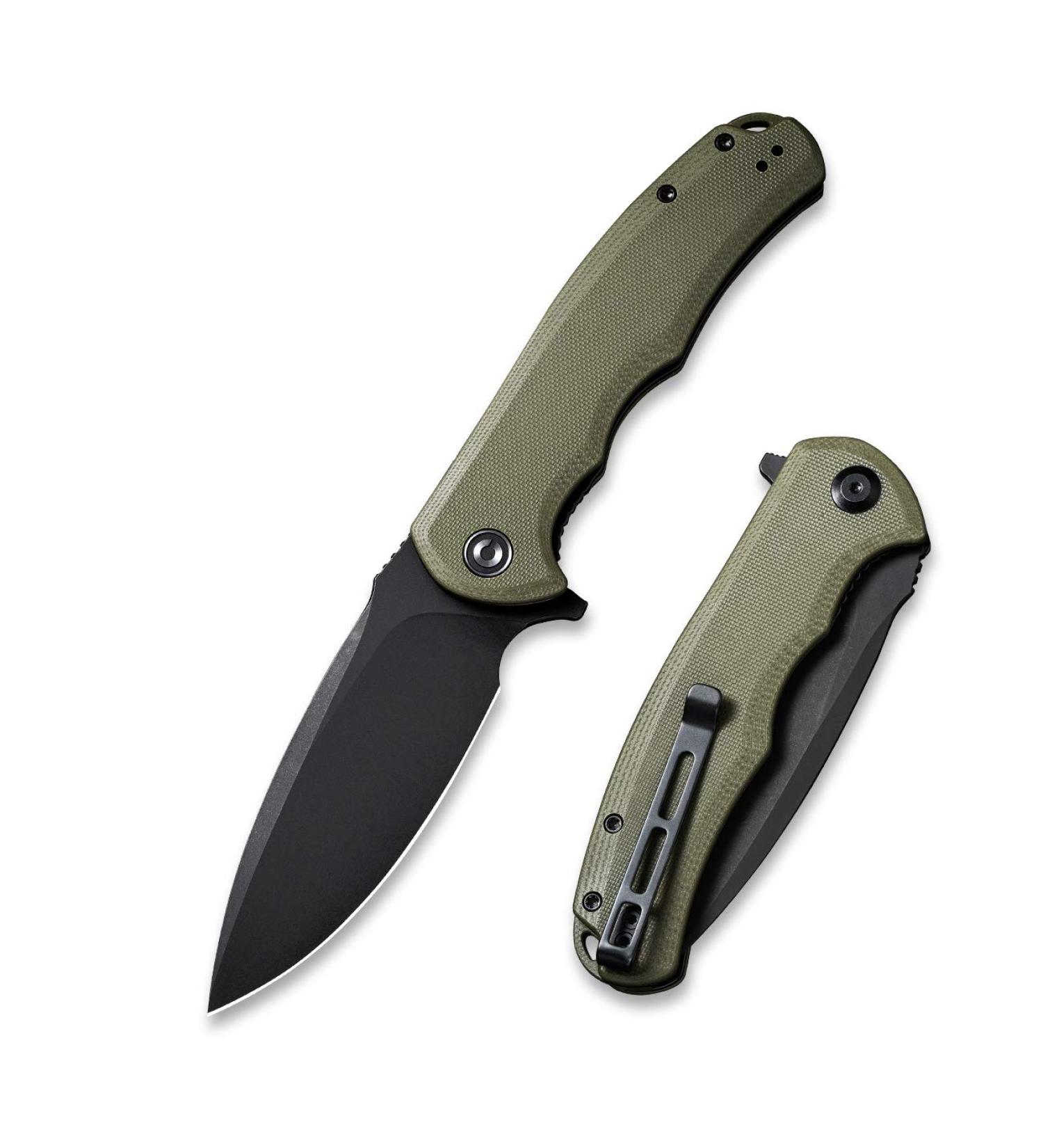 CIVIVI Praxis Flipper Pocket Knife C803F - Black Stonewashed Finish - Buy Online on GoSupps.com