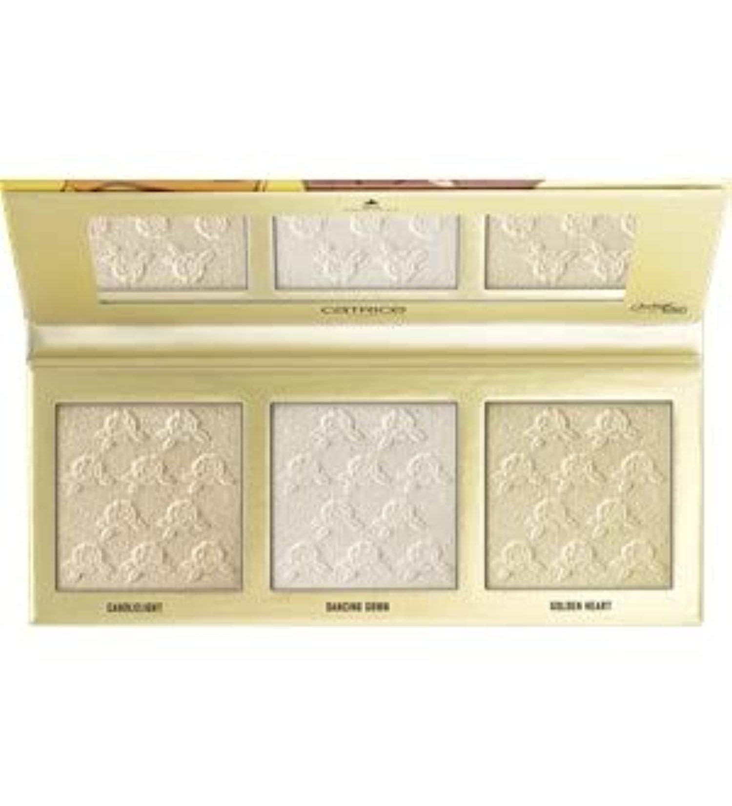 cosnova Catrice Disney Princess Belle Highlighter Palette no 020 Never Give Up multicoloured 3 colours for combination skin for dry skin for impure skin immediate result 21g - Buy Online on GoSupps.com