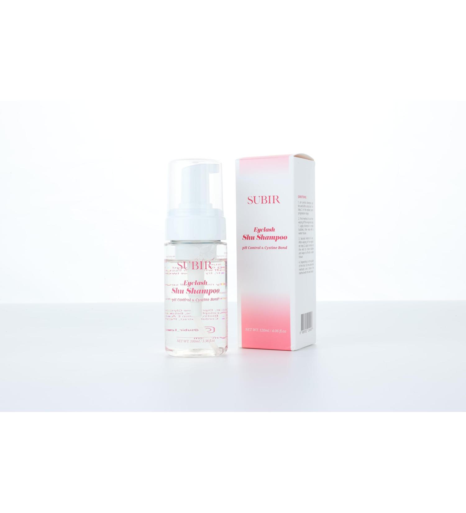 SUBIR Eyelash Shu Shampoo - pH Control & Cystine Bond | Made in Korea - Best for Healthy Beautiful Lashes | International Shipping Available - Buy Online on GoSupps.com