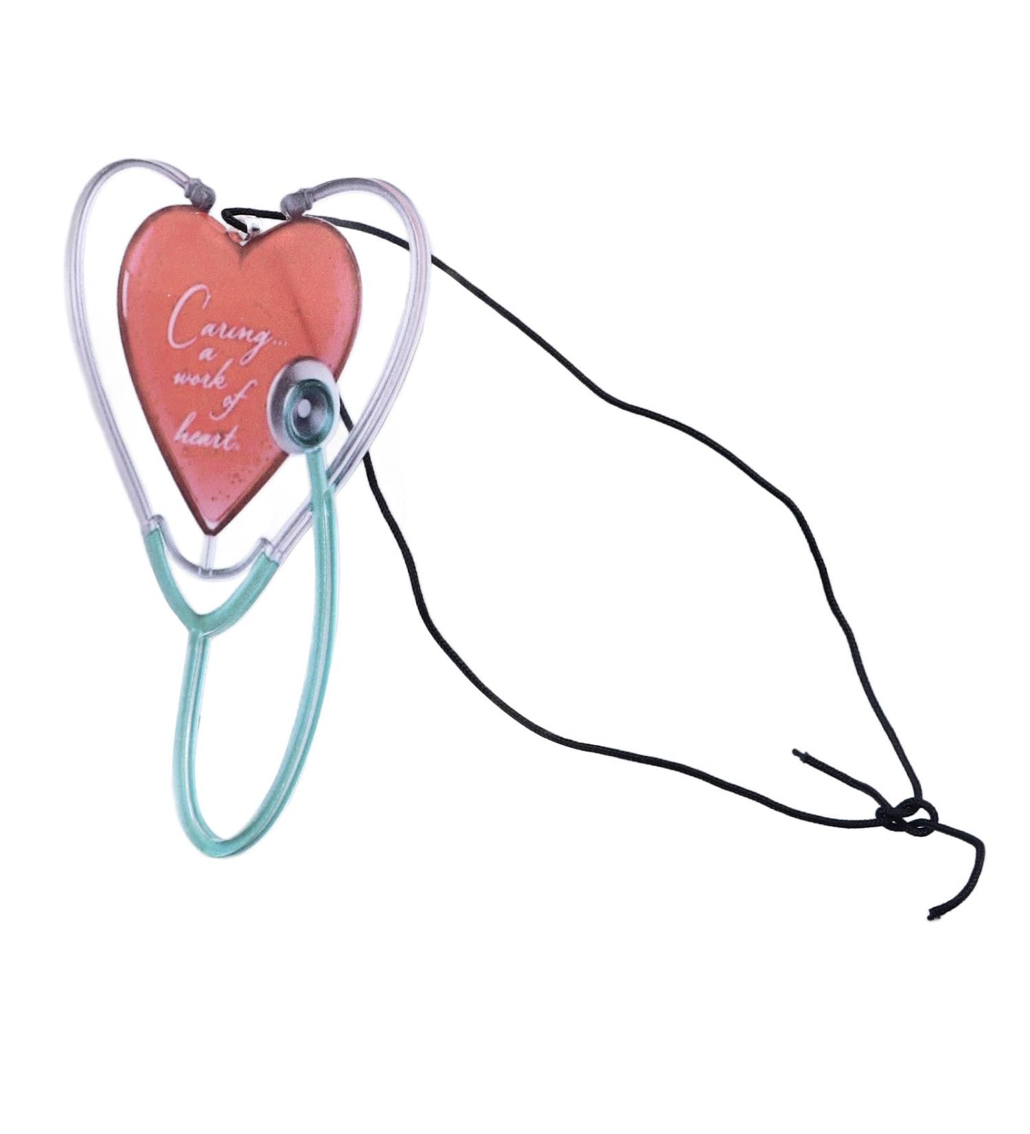 Heart Stethoscope Ornament | Caring Doctor Nurse Christmas Tree Decoration | Perfect Appreciation Gift for Caregivers - Buy Online on GoSupps.com