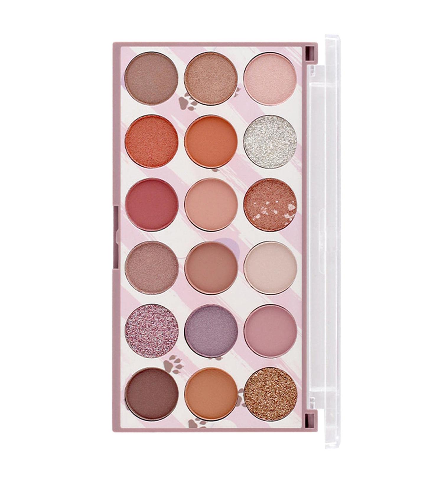 Matte Eye Shadow Palette 18 Colors Matte Eye Shadow Waterproof Durable Palette Make Up Eye Shadows Cosmetics Gift for Girls Fovolat - Buy Online on GoSupps.com
