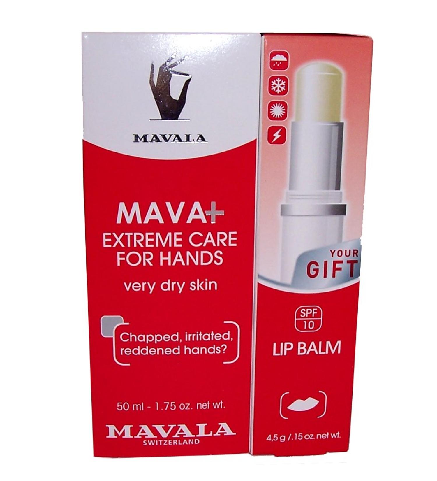 Mavala - Extreme Care Set for Dry Hands + Lip Balm
