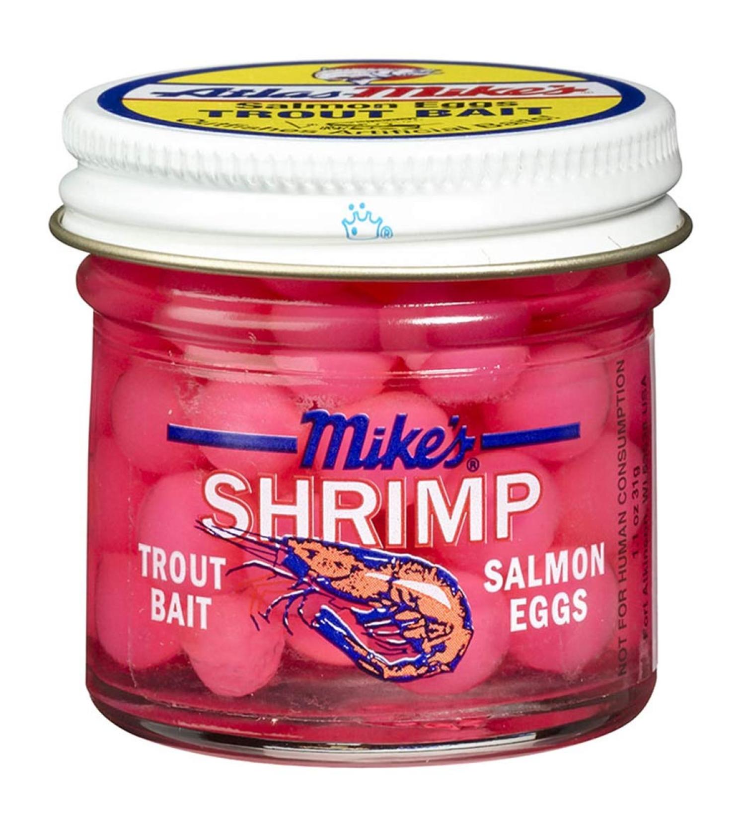 Mike's Fishing Salmon Egg Shrimp Bait in Fl. Pink - Trout Lure for Successful Fishing Trips - Buy Online on GoSupps.com