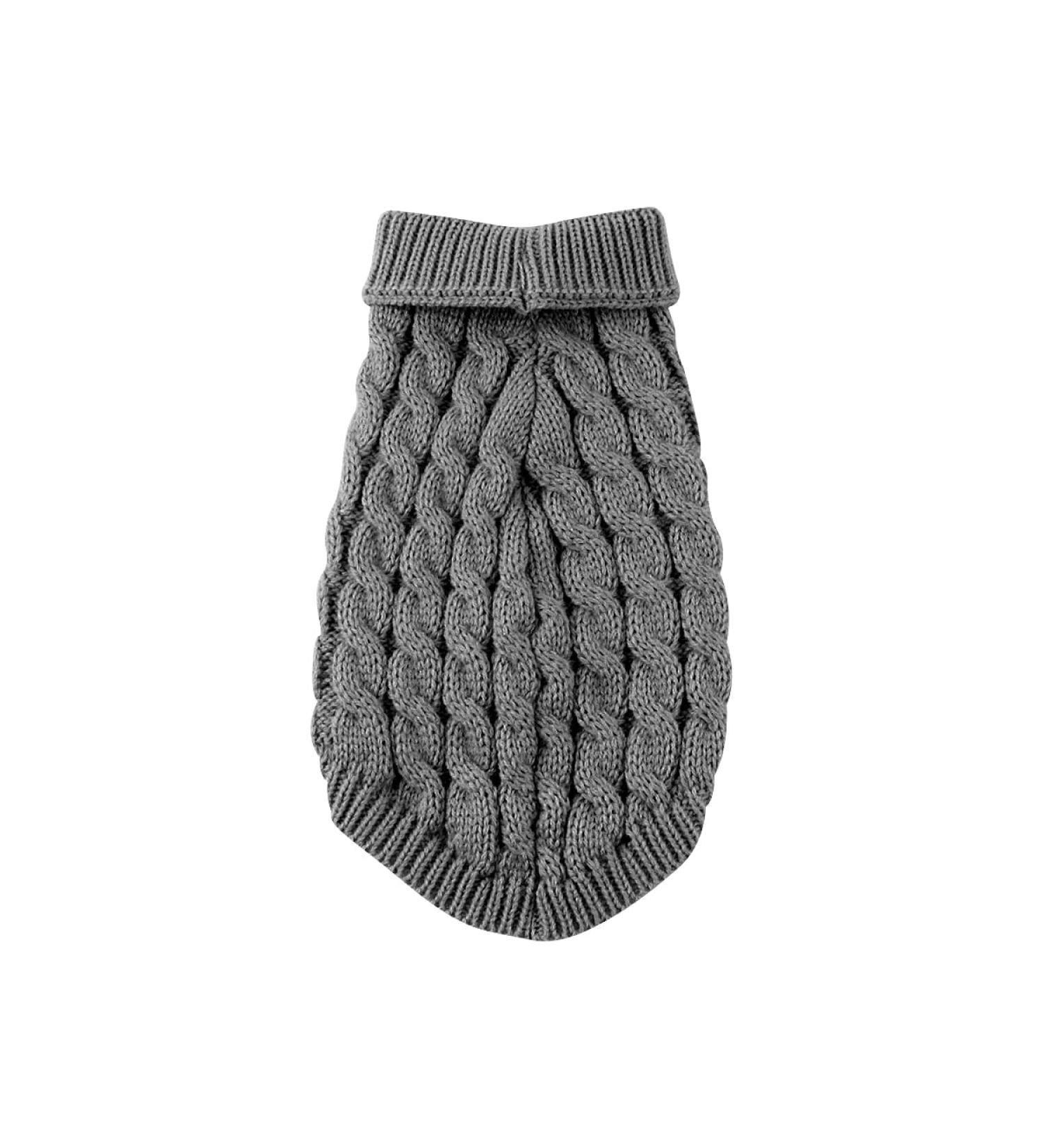 Rumyve Knitted Jumper and Warm Dog Sweater Classic Turtleneck Knitted Dog Sweater Dog Winter Clothing for Small and Medium Sized Dog Pet Clothing(S) - Buy Online on GoSupps.com