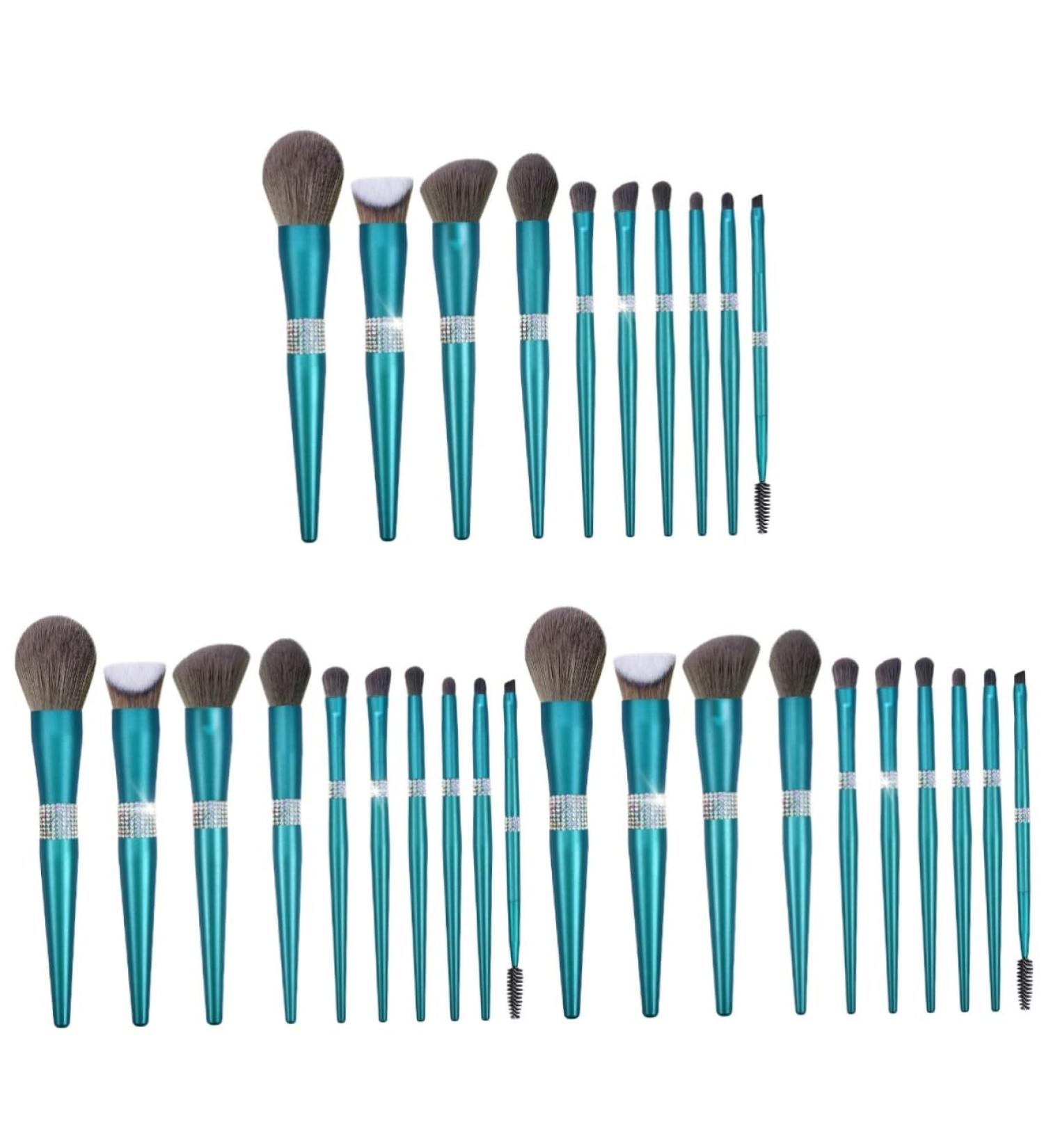 MAGICLULU 3 Sets Diamond Makeup Brush Facial Tools Beauty Tools Makeup Tool Beauty Kit Powder Applicator Eye Tool Brush Portable Brush Eye Shadow Brush Plastic Cosmetic Miss Face - Buy Online on GoSupps.com