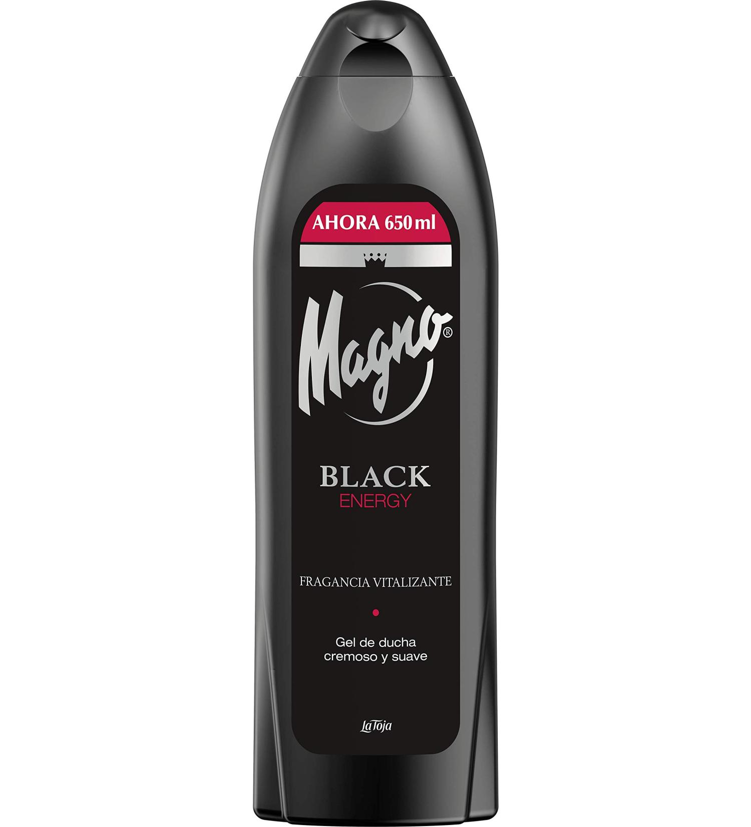 Magno - Black Energy Shower Gel - 650 ml - Buy Online on GoSupps.com
