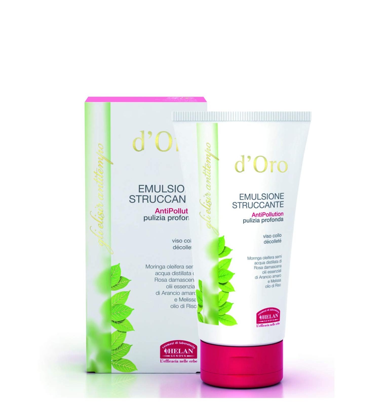 Helan - Elisir D'ORO Emulsione Struccante Antipollution pulizia deepa 150 mL