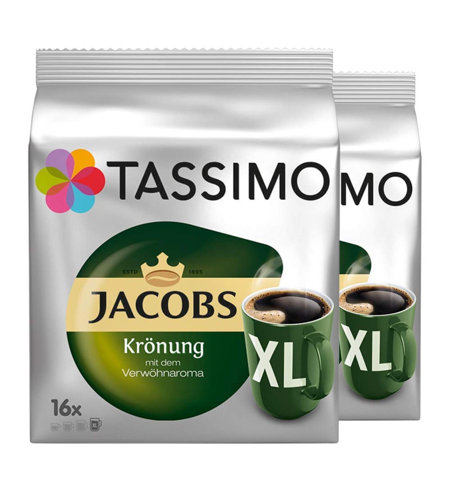 Tassimo Jacobs Kr nung XL pack of 2 (2 x 16 servings)
