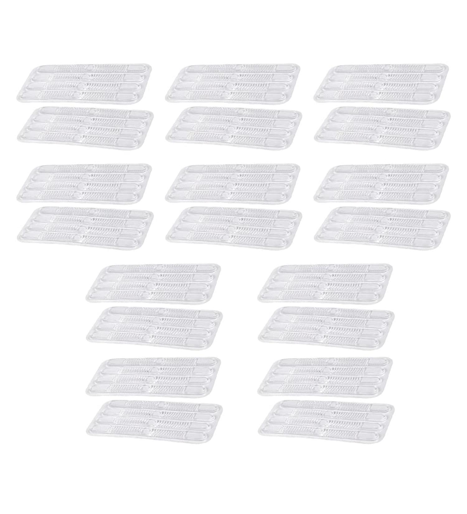 20 Pcs Clear Silicone Back Foot Stickers - Thin Adhesive Tape for Anti-Slip Protection - High Heel Liners for Women - Buy Online on GoSupps.com