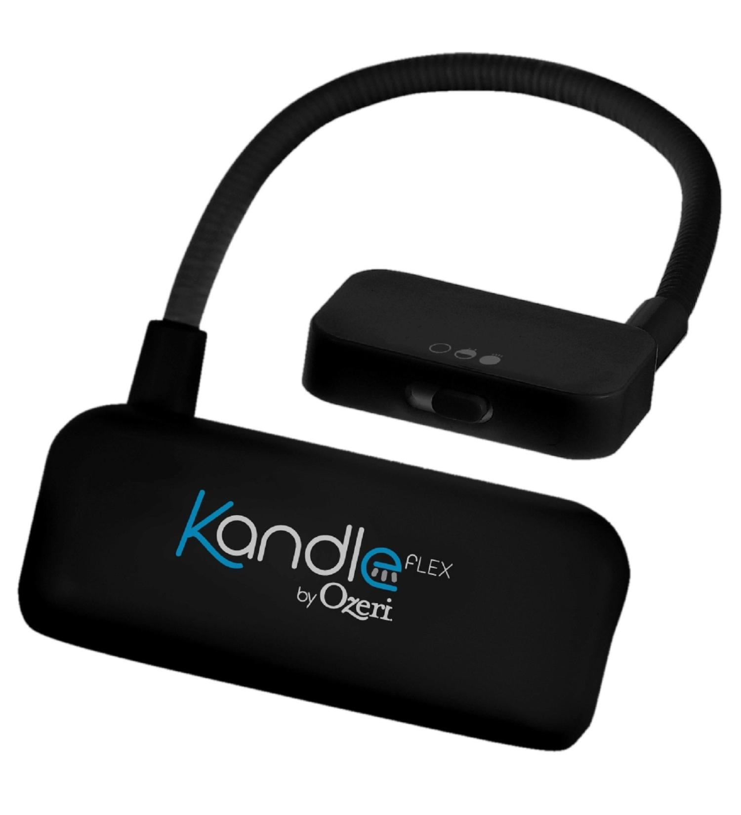 Ozeri Kandle Flex Book Light - LED Reading Light for Books and eReaders in Black - Buy Online on GoSupps.com