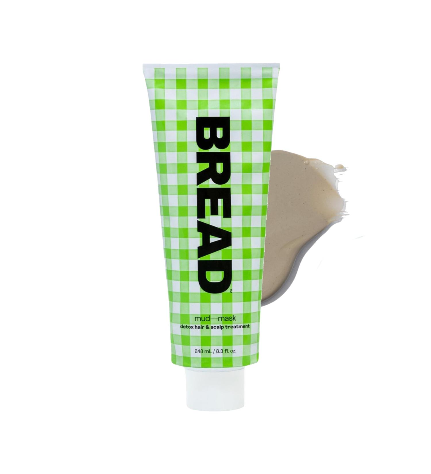 Bread BEAUTY SUPPLY Mud Mask - Detoxifying Hair & Scalp Treatment | Silicone-Free Sulfate-Free Cruelty-Free | 8.3 fl. oz | For All Hair Types | International Shipping Available - Buy Online on GoSupps.com