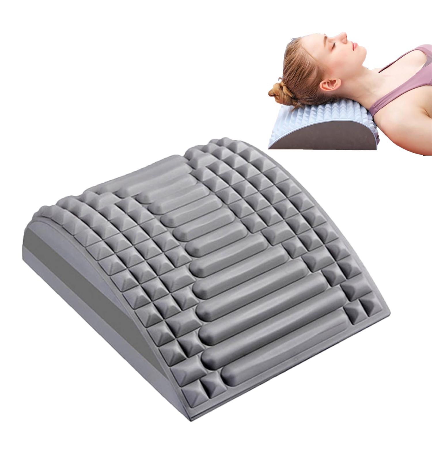 Remiba 2-in-1 Back & Neck Extensor Pillow | Relieve Pain & Align Spine | International Shipping Available - Buy Online on GoSupps.com