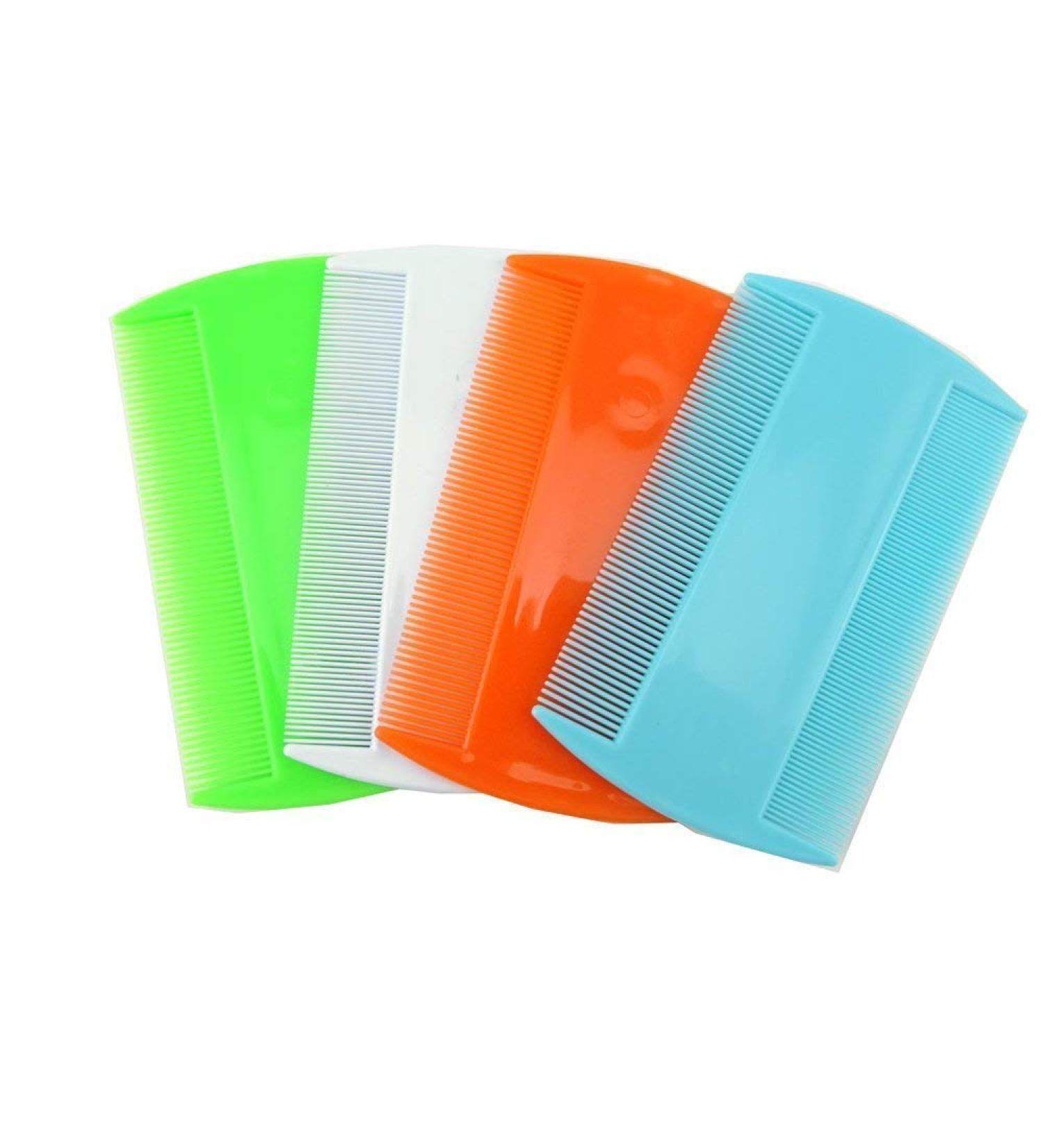 4 Packs Double Sided Pet Flea Combs Cat Dog Pet Grooming - Buy Online on GoSupps.com