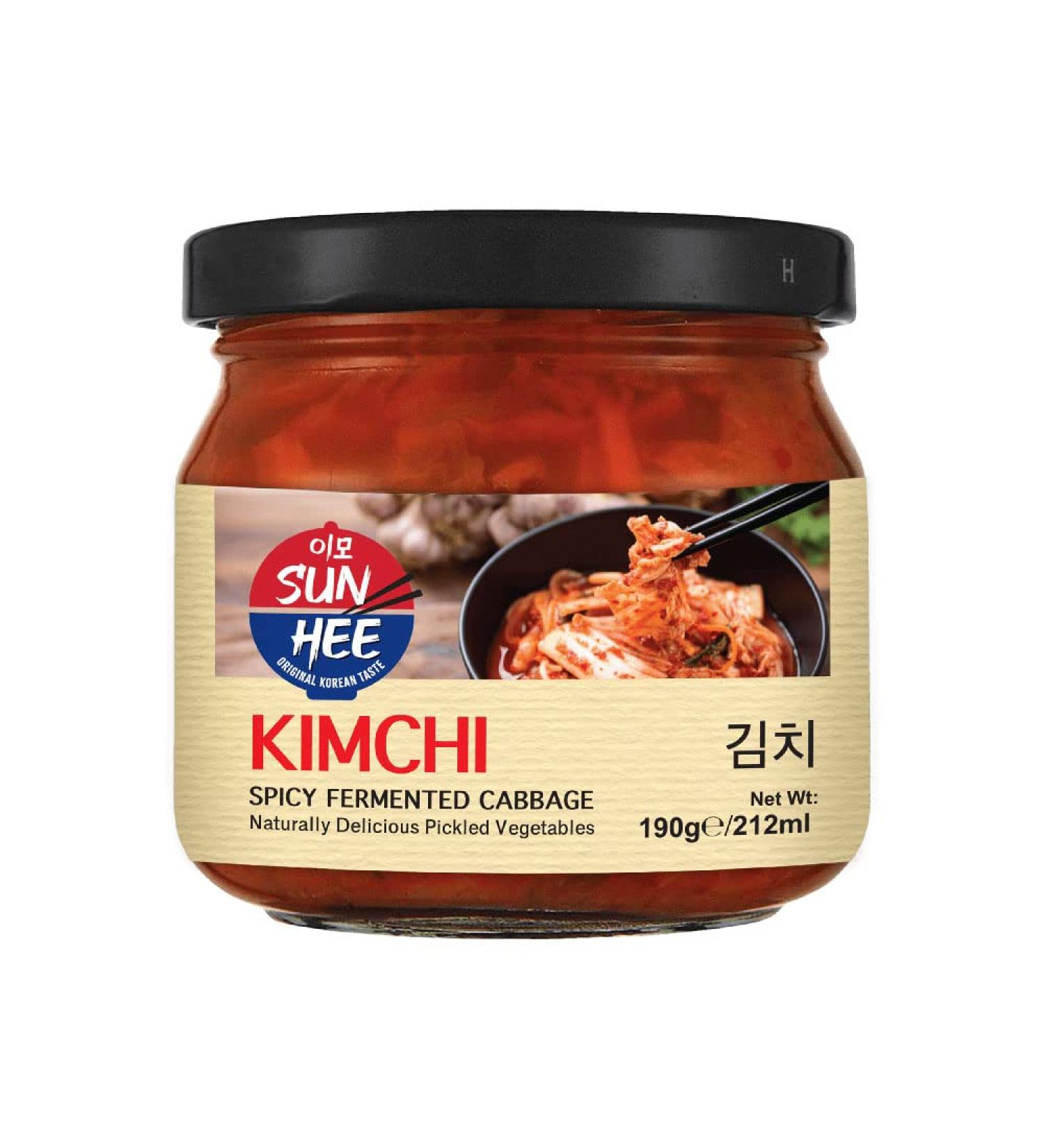 Sun Hee Natural Kimchi 12x190G(212ML) - Buy Online on GoSupps.com
