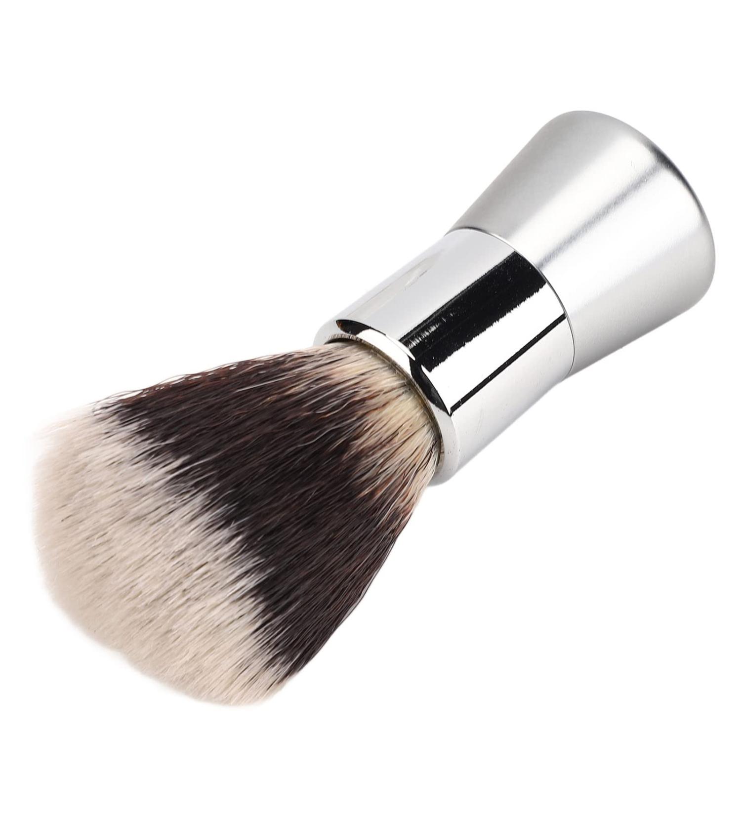 Premium Shaving Brush for Men - Soft Nylon Foam Brush with Metal Handle for Home & Travel - Buy Online on GoSupps.com
