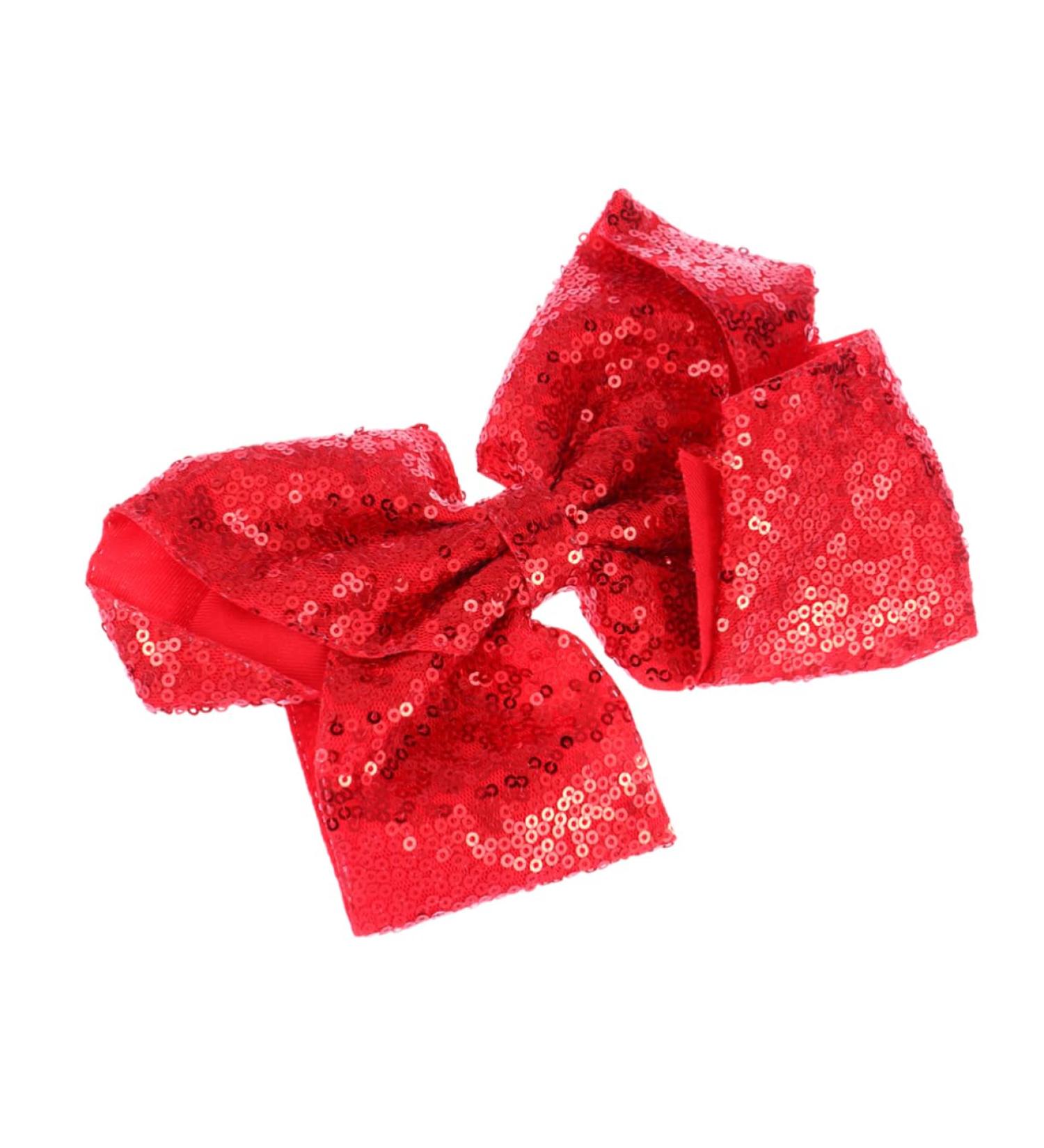 minkissy Sequins Hair Clip Bowknot Barrettes Hair Barrettes Bow Barrette Clip Glitter Bows Alligator Hair Clip Sequin Hair Clip Glitter Hair Bows Hairpins Clip Miss Extra Large 17*13 cm Red - Buy Online on GoSupps.com