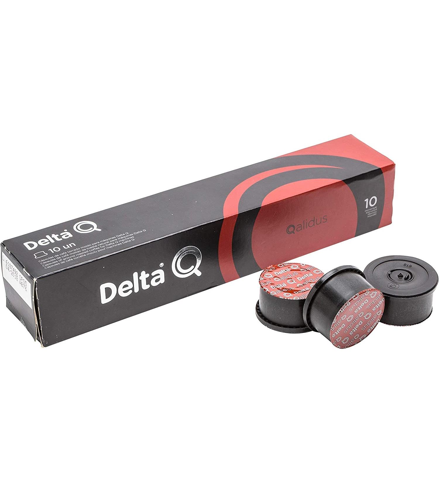 Delta Q DeltaQ Ground Roast Coffee 240 (24x10) Capsules Qalidus 24x10 240 X 5.5 Grs. - Buy Online on GoSupps.com