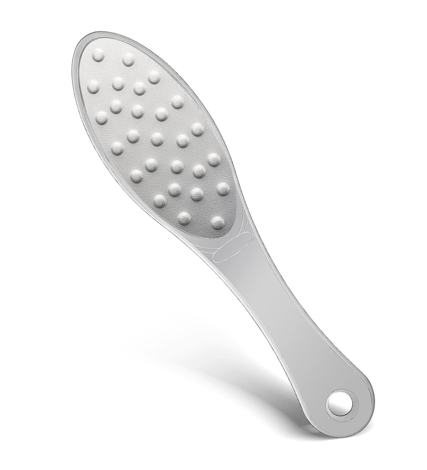 Professional Stainless Steel Foot File & Callus Remover | Double-Sided Pedicure Tools for Wet & Dry Skin - Best Foot Care Scraper - Buy Online on GoSupps.com