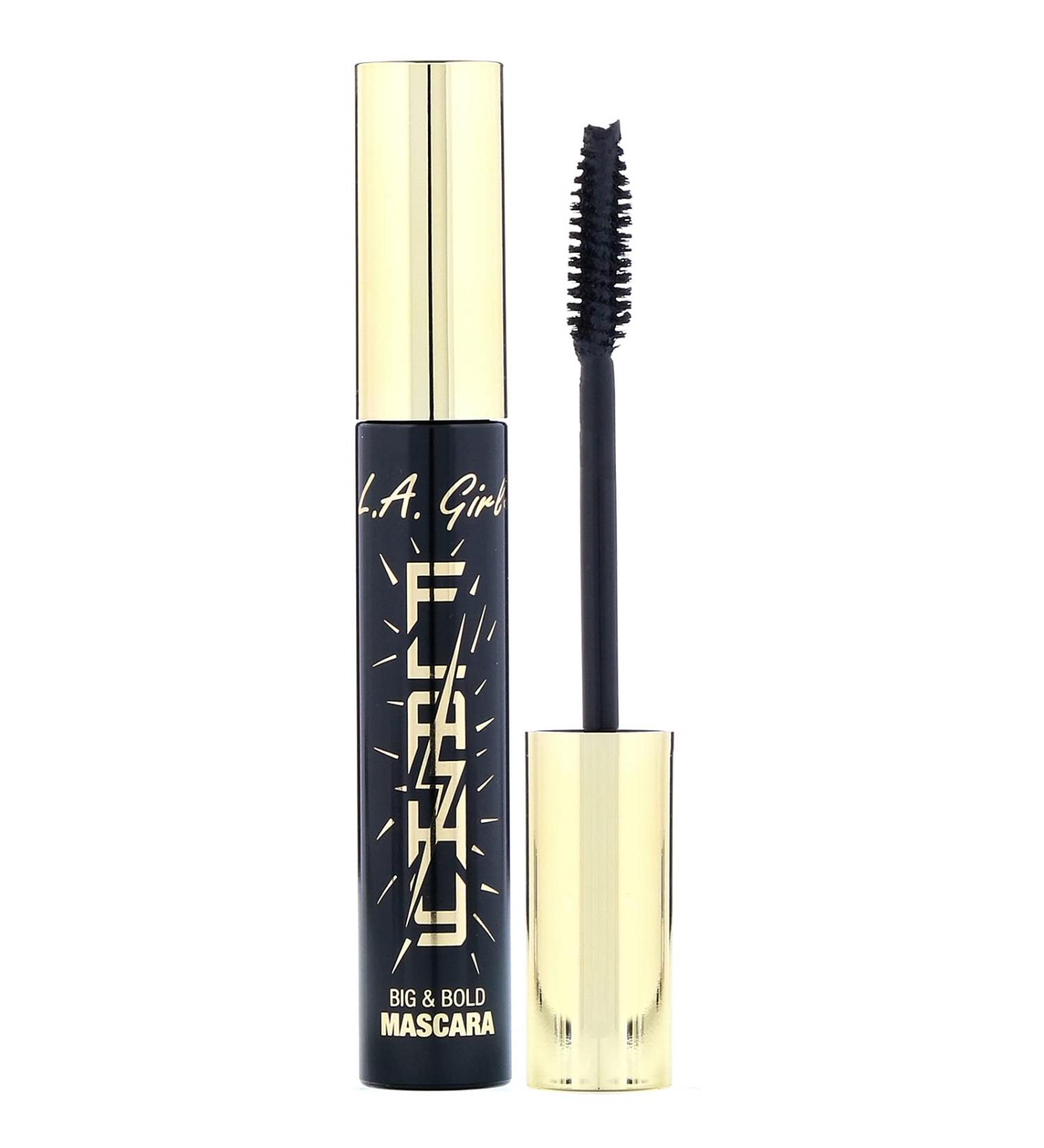 L.A. Girl Flashy Mascara Jet Black 0.27 fl oz - Intense Volume & Length - Buy Online on GoSupps.com