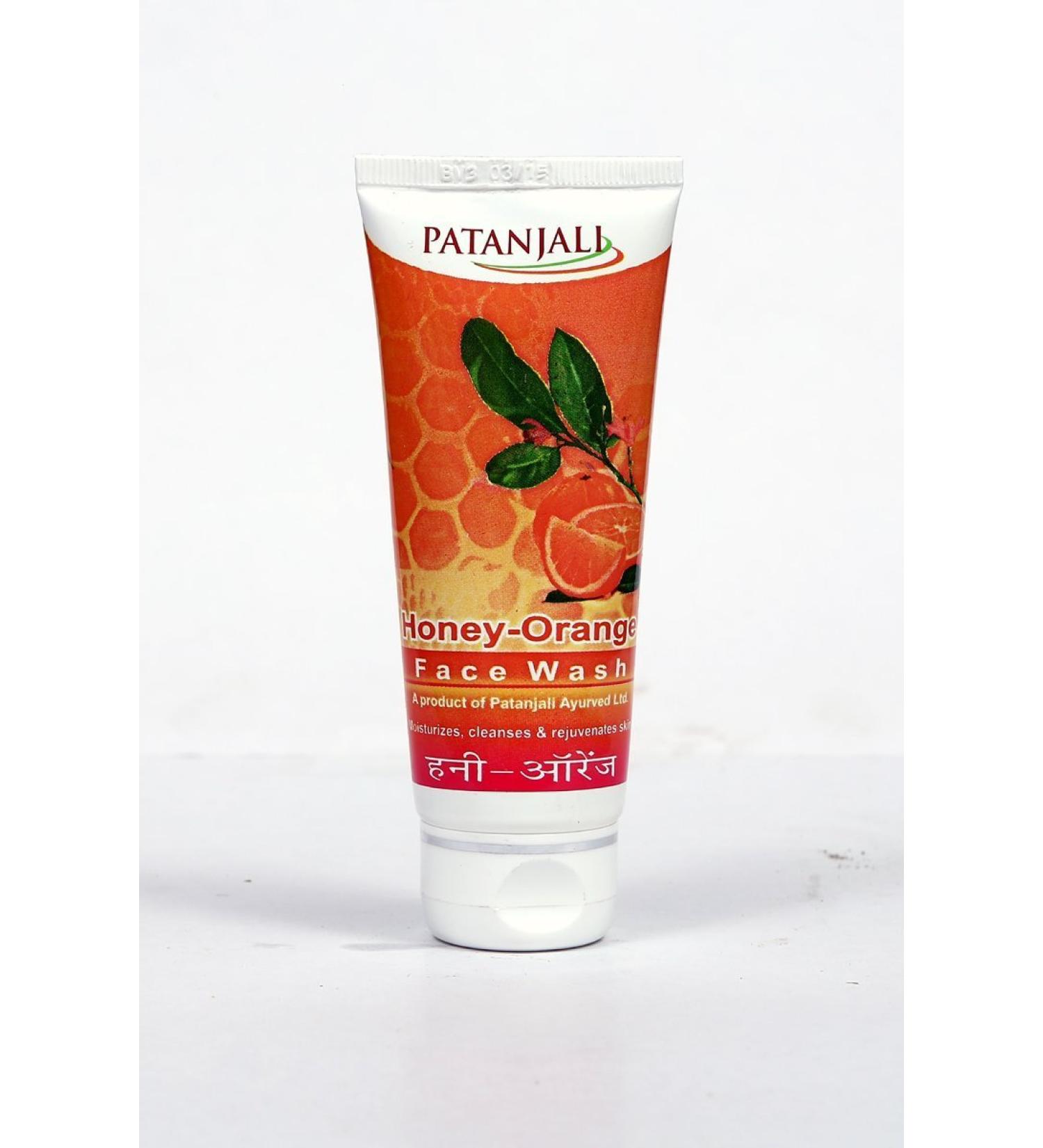 Patanjali 2 X Honey Orange Face Wash - 60Gm Pack Of 2 by Patanjali