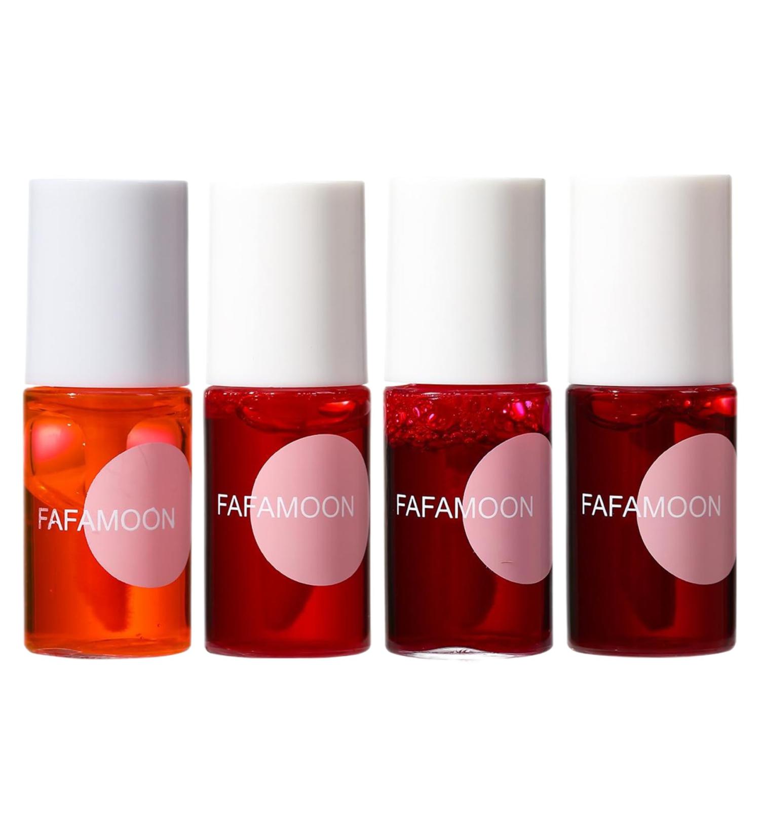 4 PCS Lip Glaze Set - Natural Formula Long-lasting Waterproof Lip Gloss & Fruit-Flavored Lip Stain for Daily Use - Shop Internationally - Buy Online on GoSupps.com