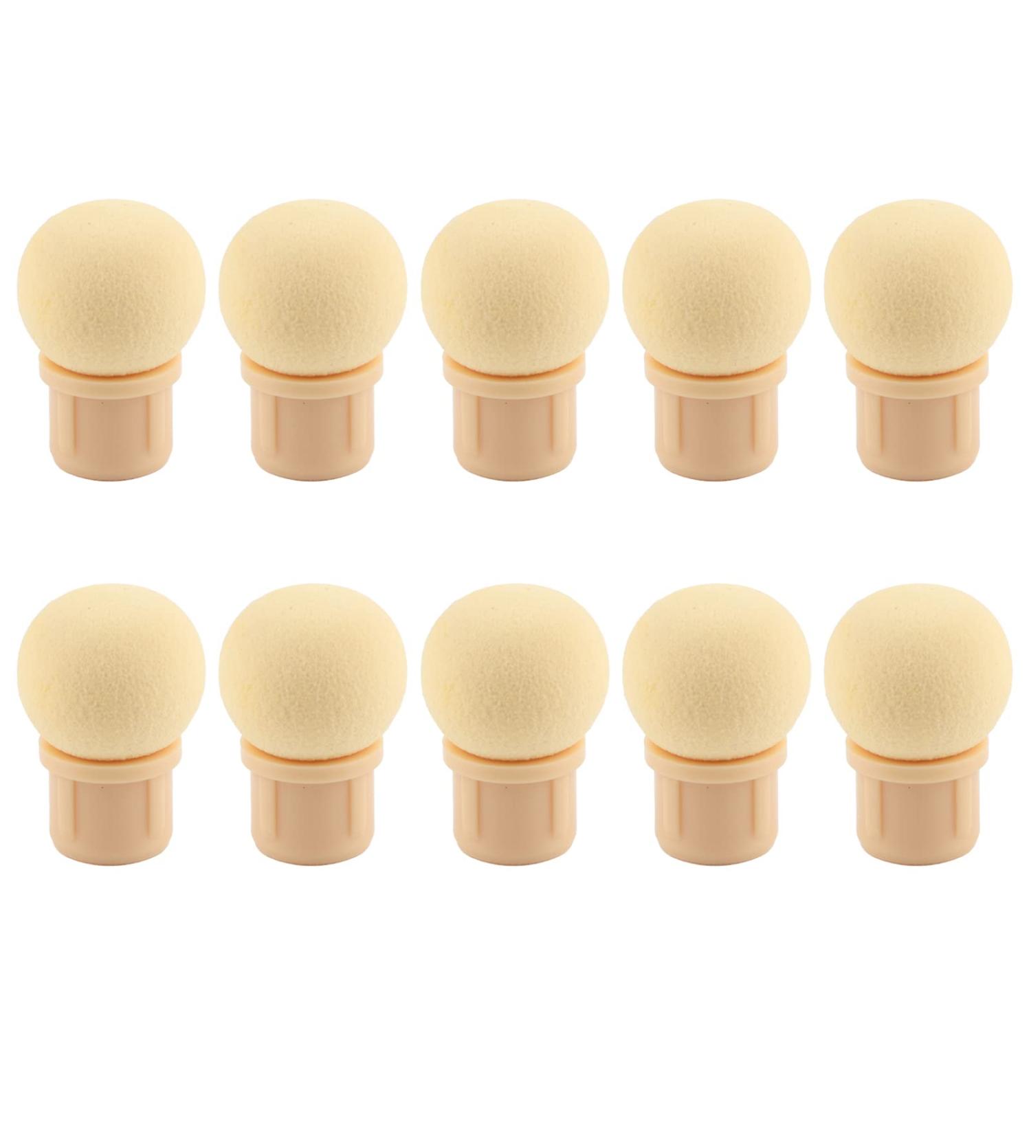 Buy Nail Pen Sponge Head Set - 10 Interchangeable Round End Tools for Glitter Nail Art | International Shipping Available - Buy Online on GoSupps.com