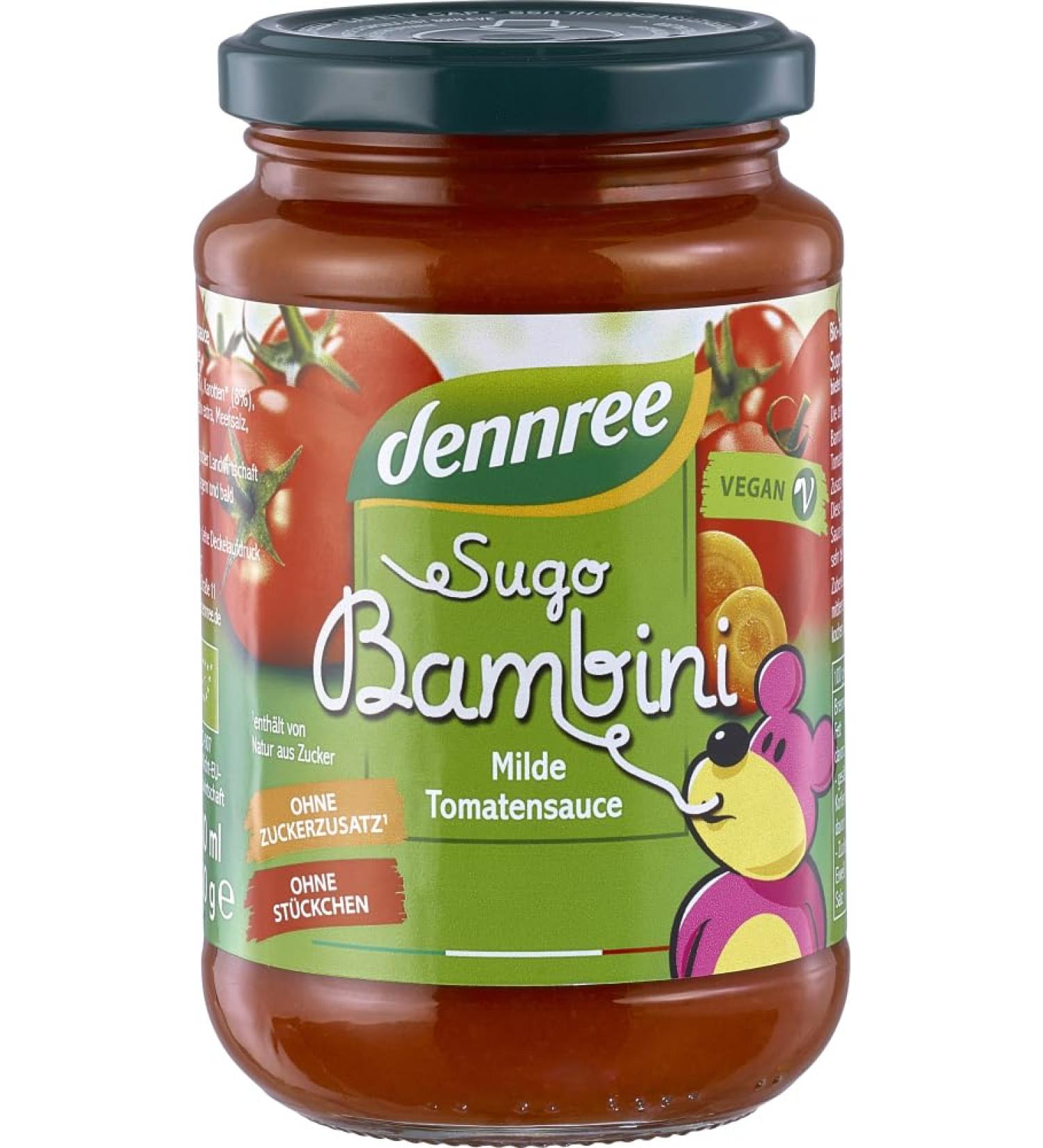 dennree dennree Sugo Bambini Organic Tomato Sauce (2 x 350g)