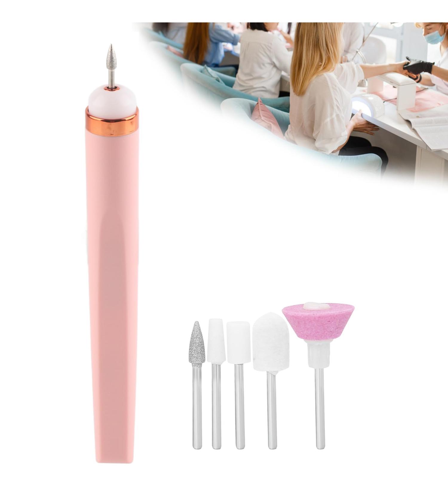 Nail Drill Kit Rechargeable Cordless Manicure Kit for Nails Gel Polishing Removing Electric Portable Nail Grinding Polisher Cordless Efile with Bits Kit for Manicure Salon Home (Spray Paint) - Buy Online on GoSupps.com